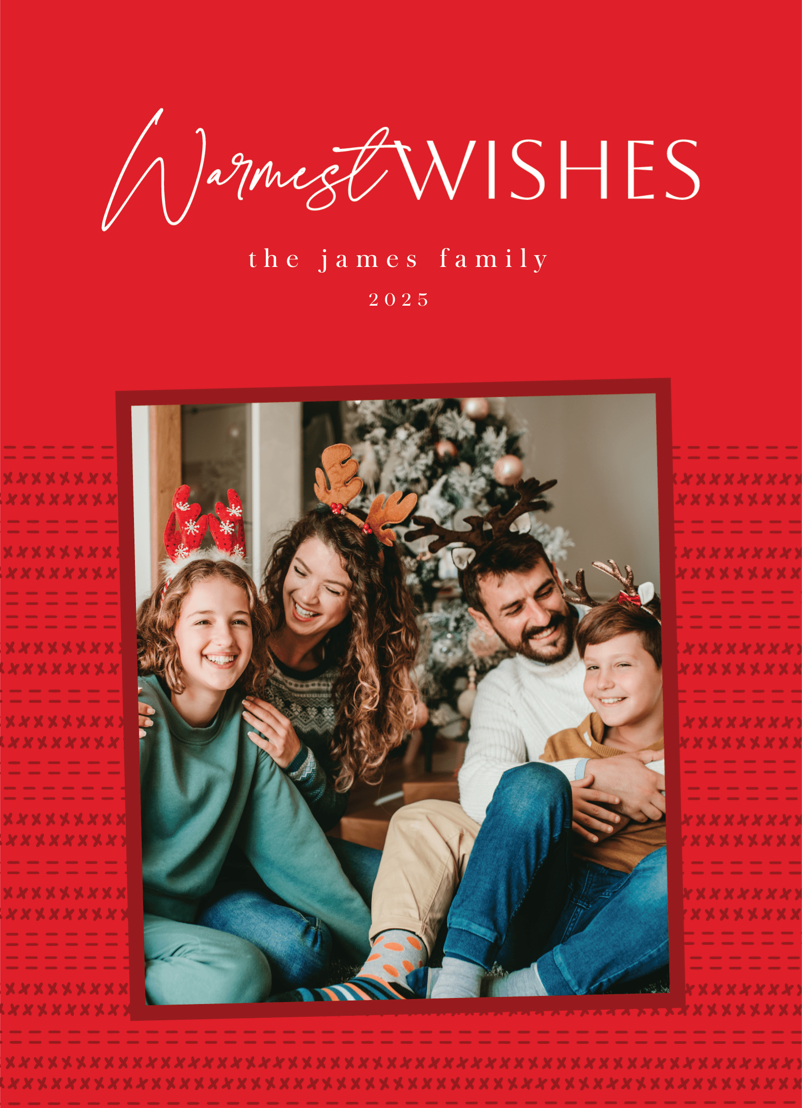 Warmest Wishes Red