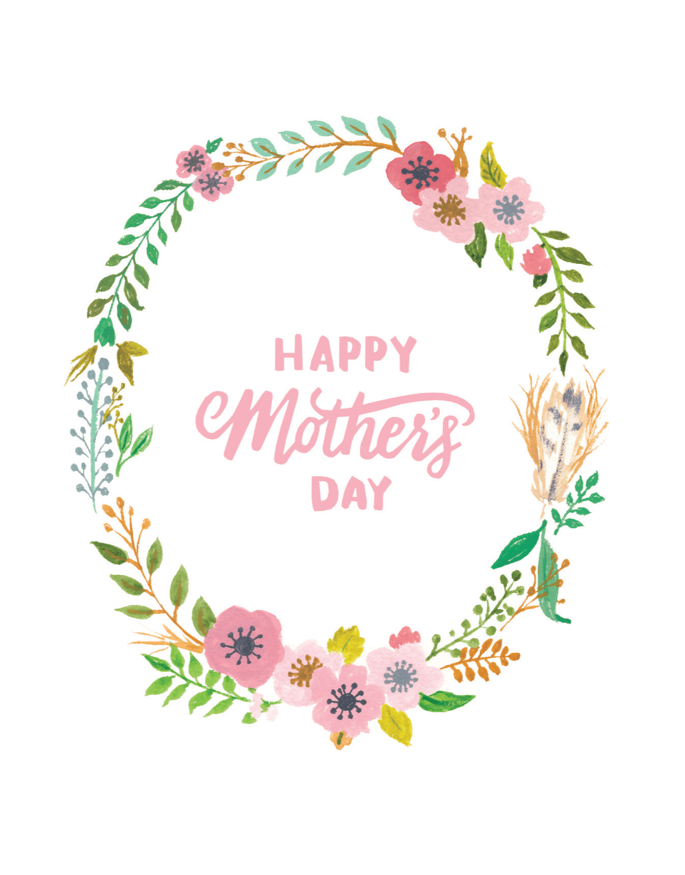 Mother's Day Wreath