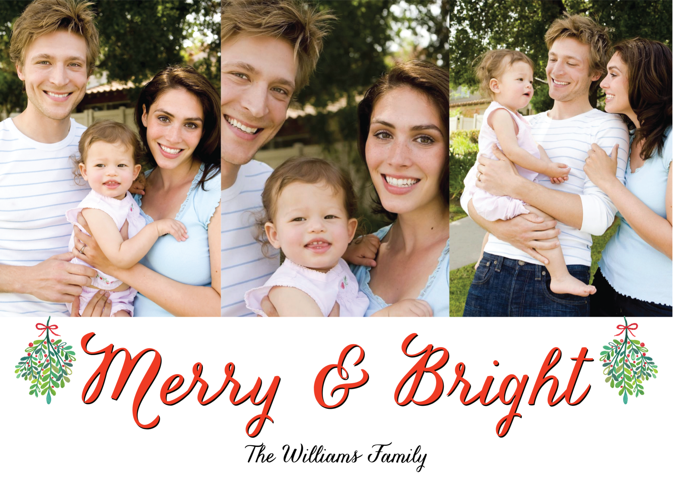 Merry And Bright Mistletoe 