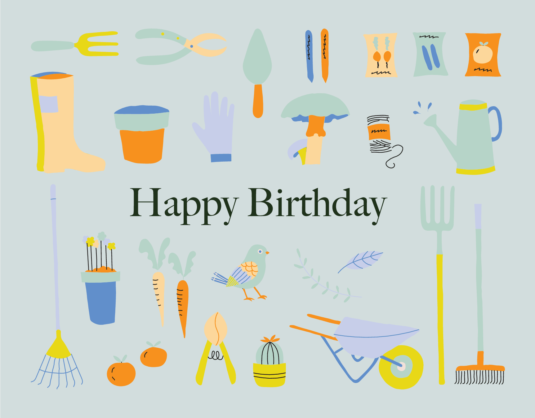 Gardening Birthday