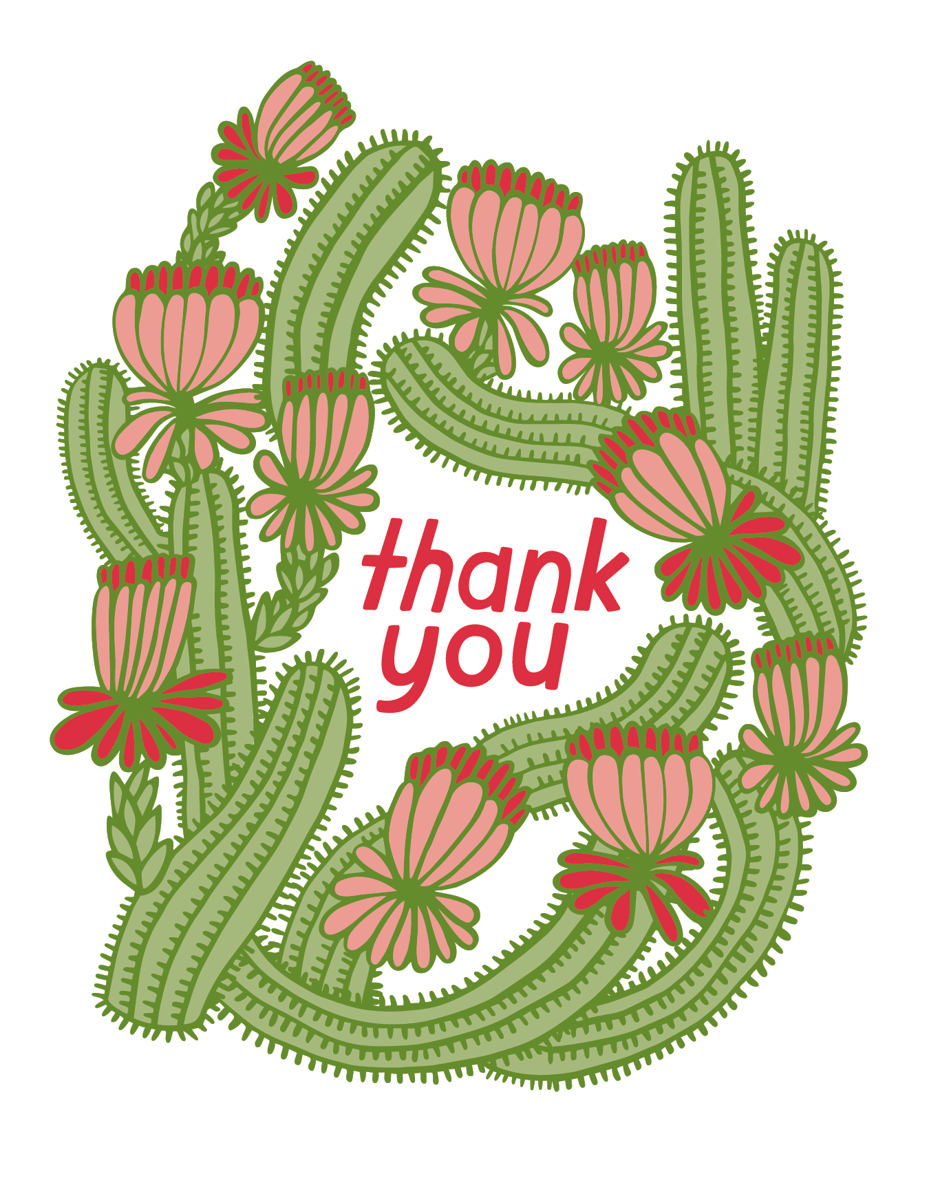 Cactus Thank You