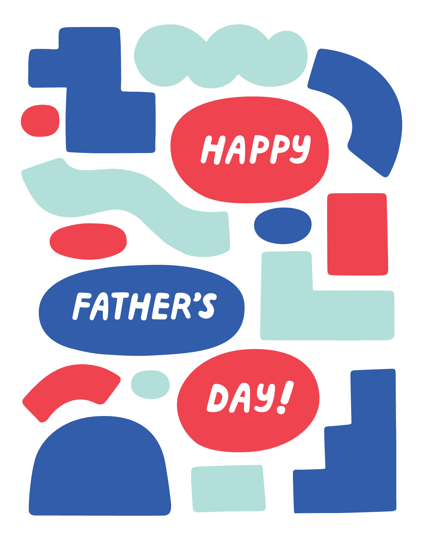 Father's Day Shapes