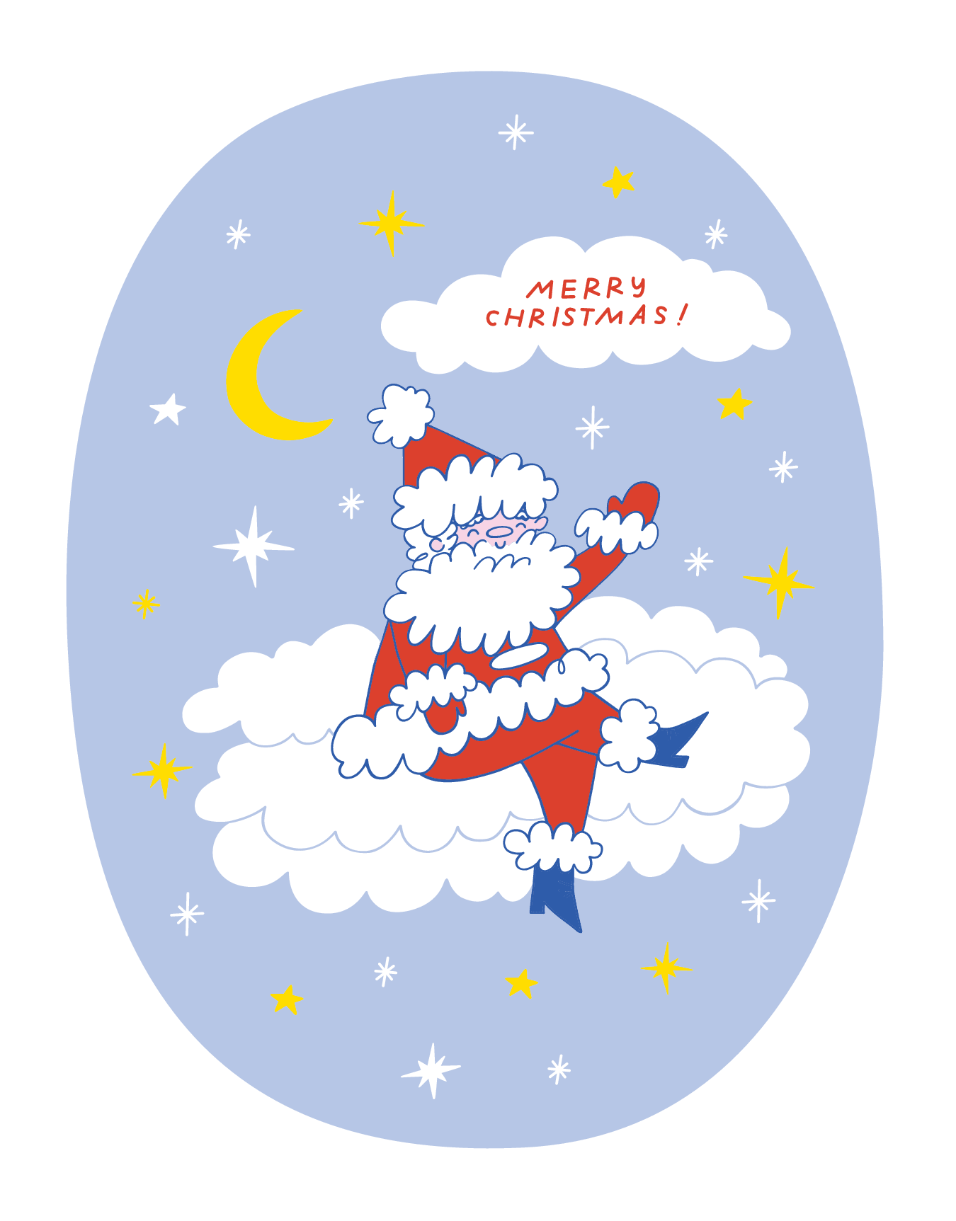 Cloud Santa