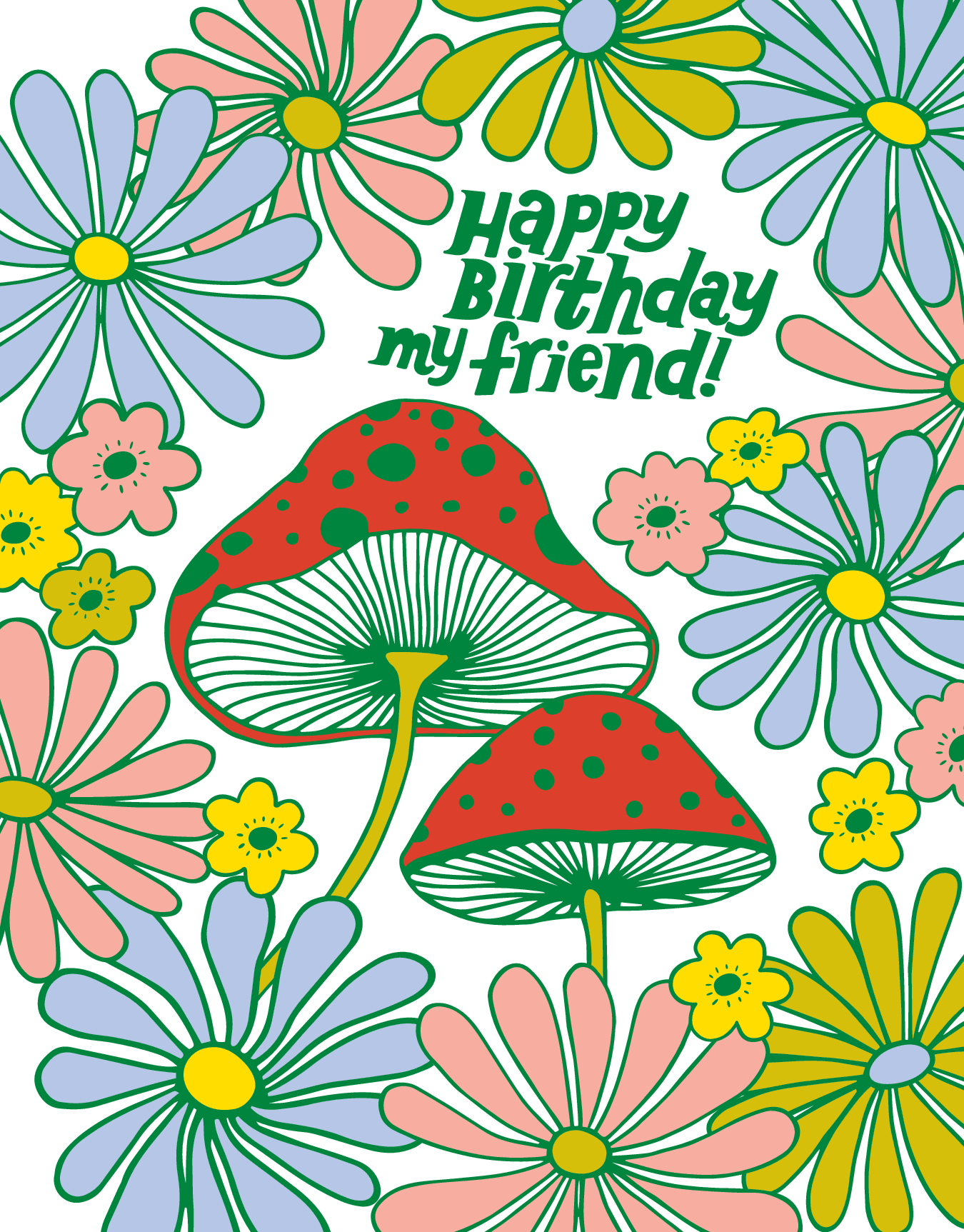 Mushroom Birthday