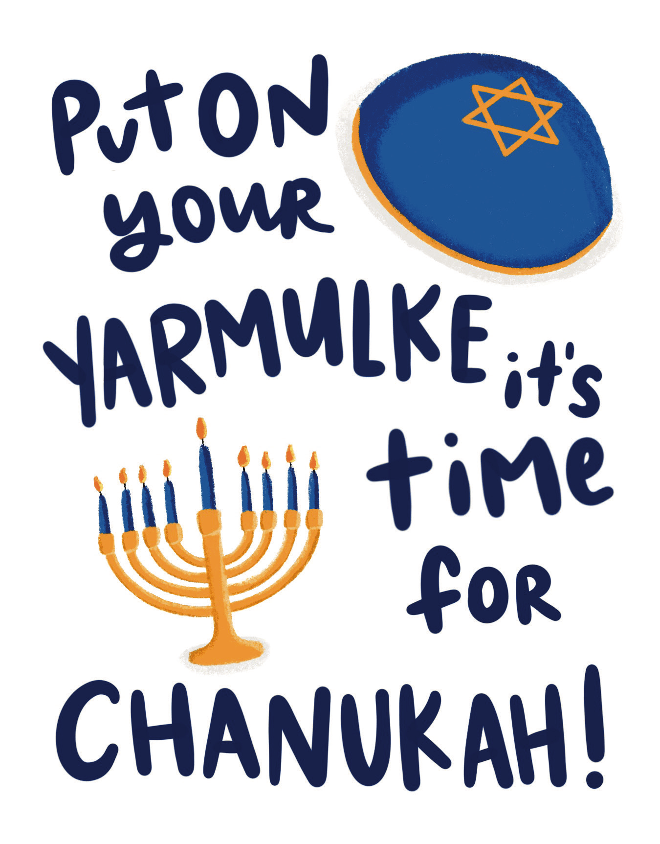 Chanukah Yarmulke 