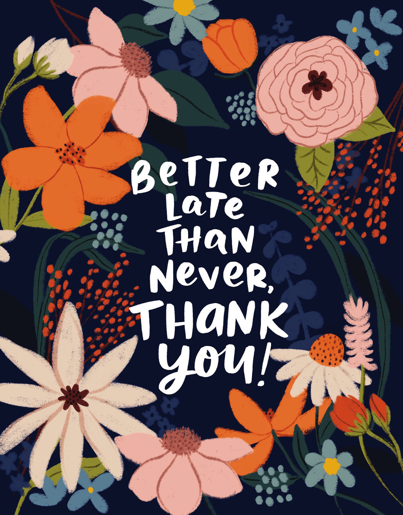 Late Thank You