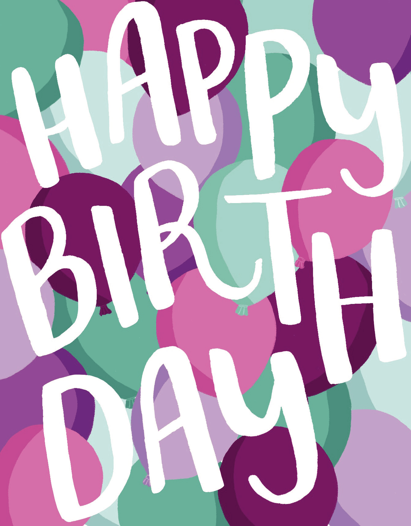 Happy Birthday Purple