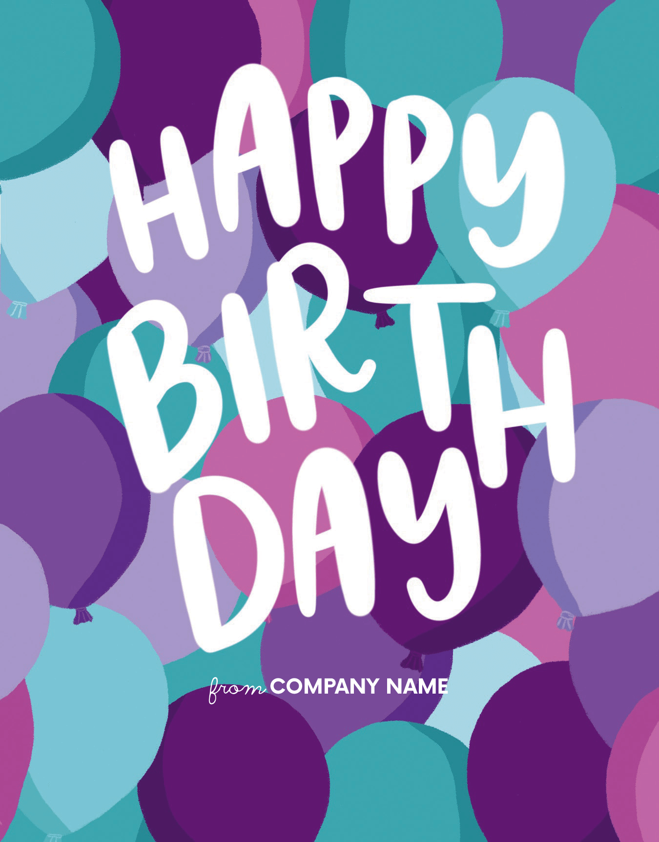 Company Birthday Balloons