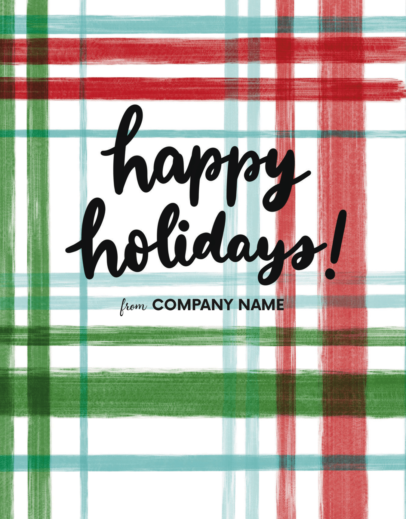 Company Holiday Plaid 