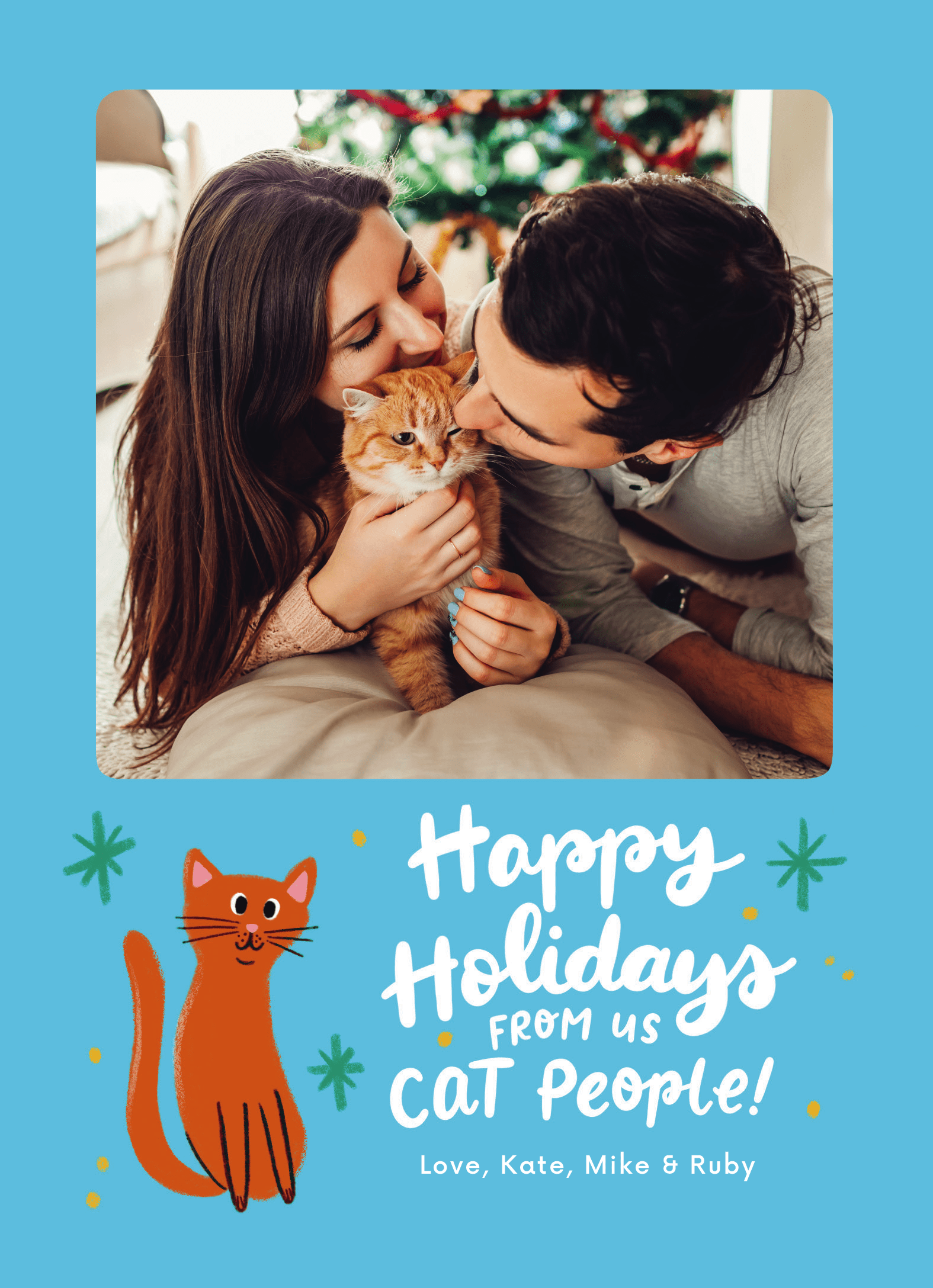 Holiday Cat People