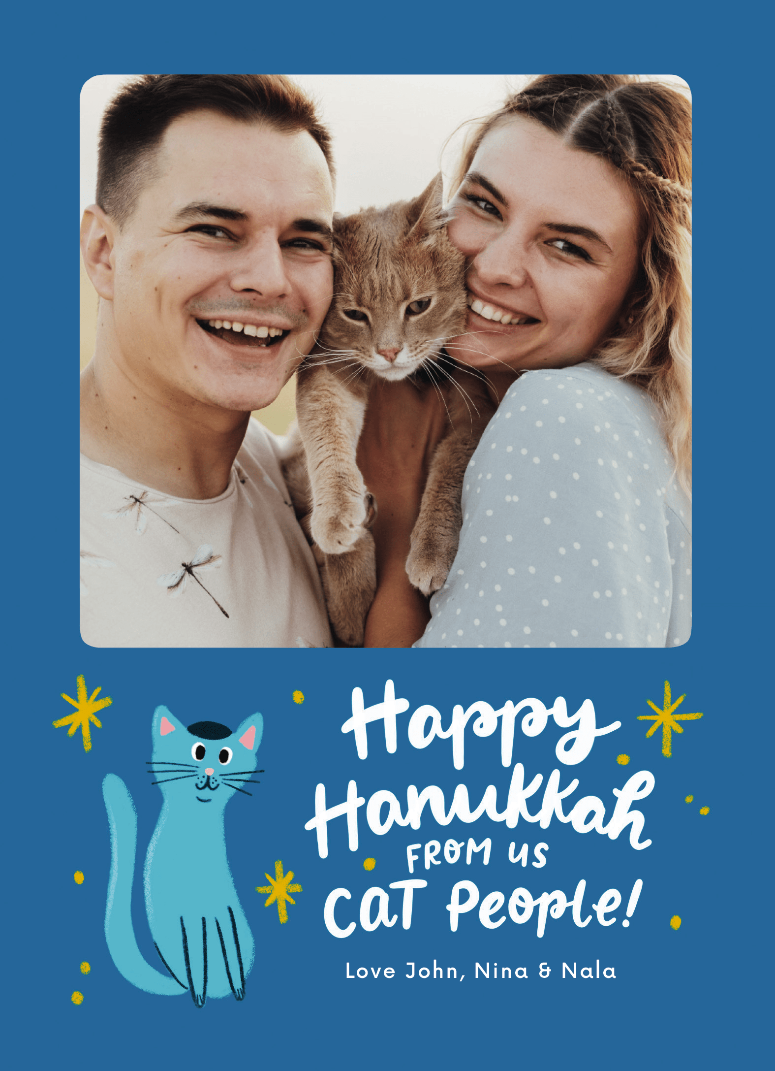Hanukkah Cat People