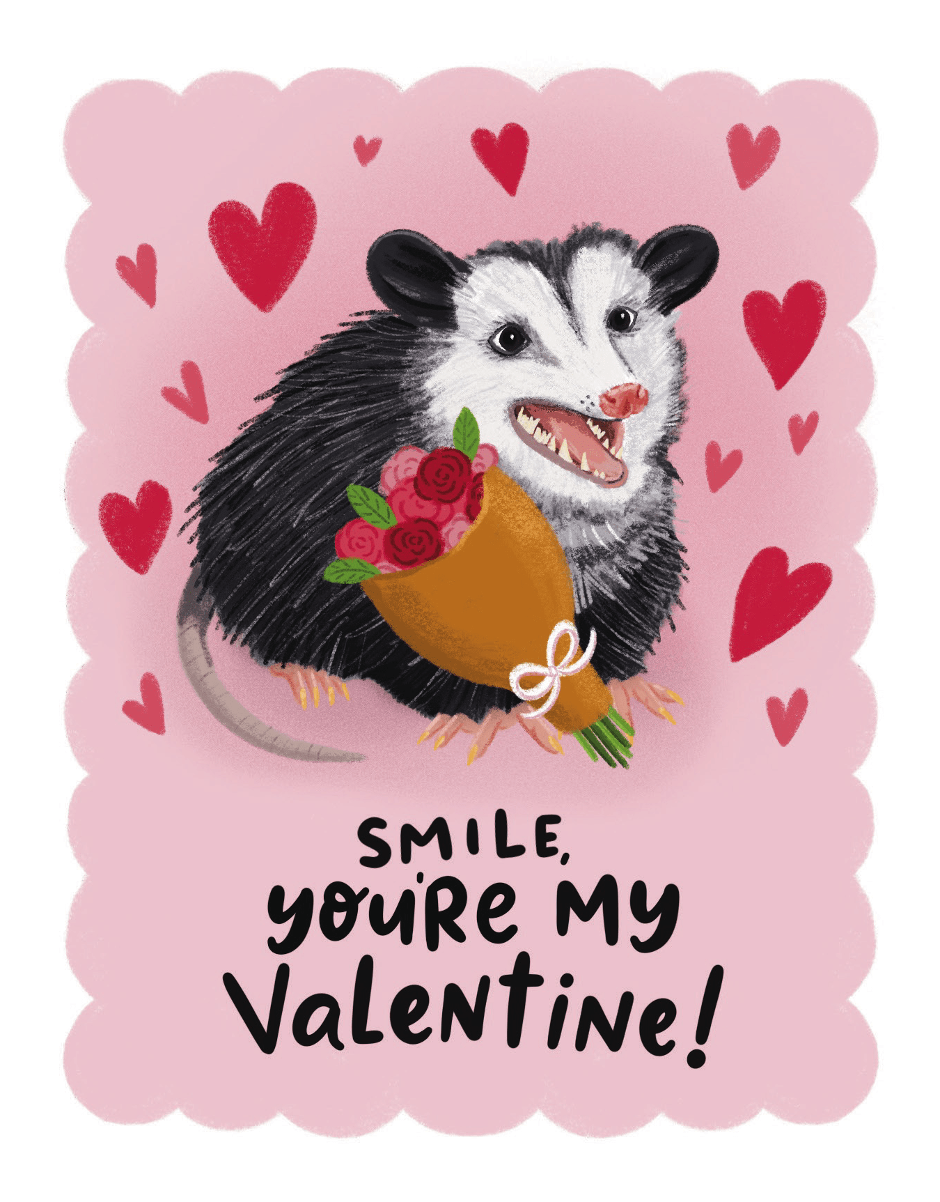 Opossum Valentine