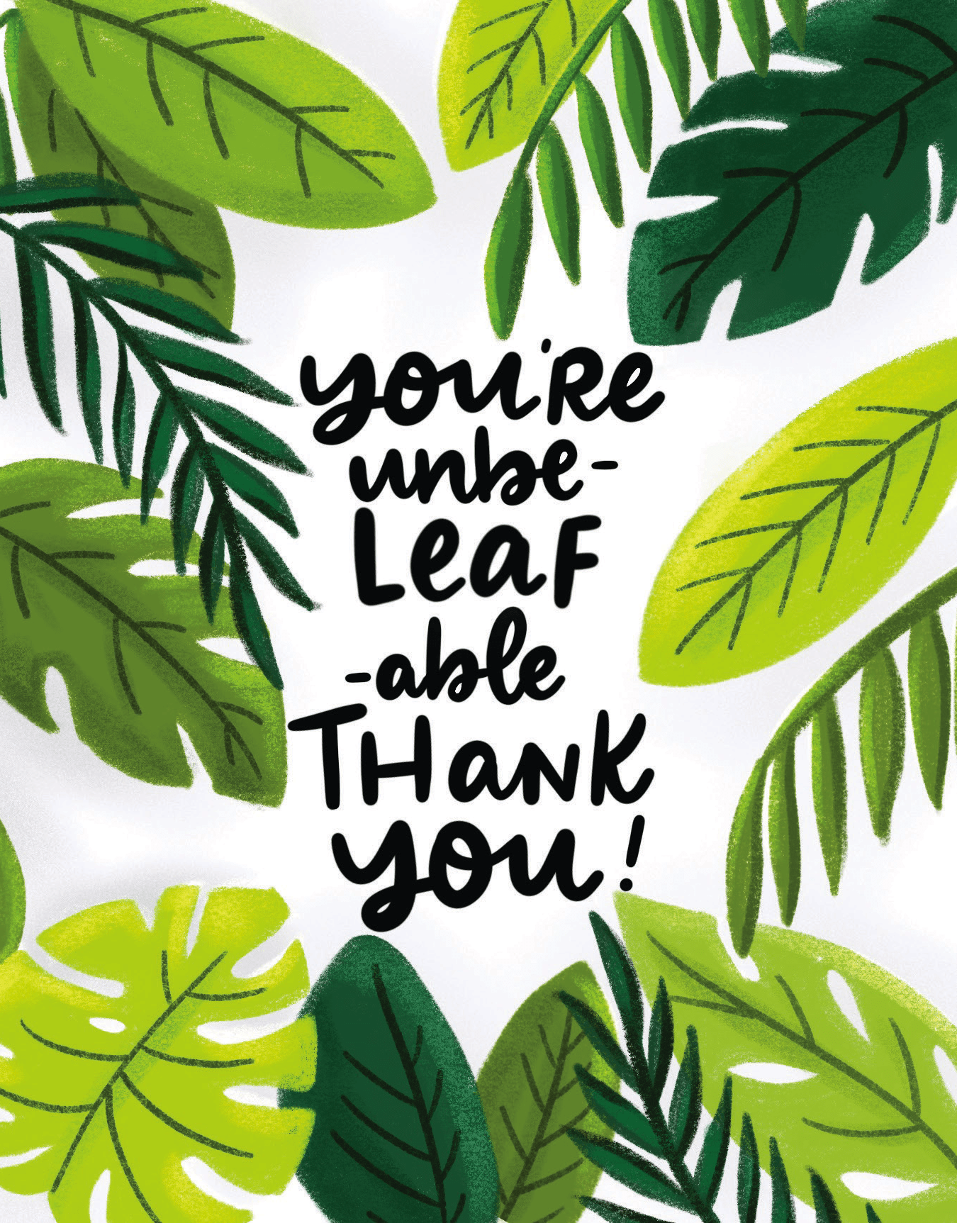 Leaf Thank You