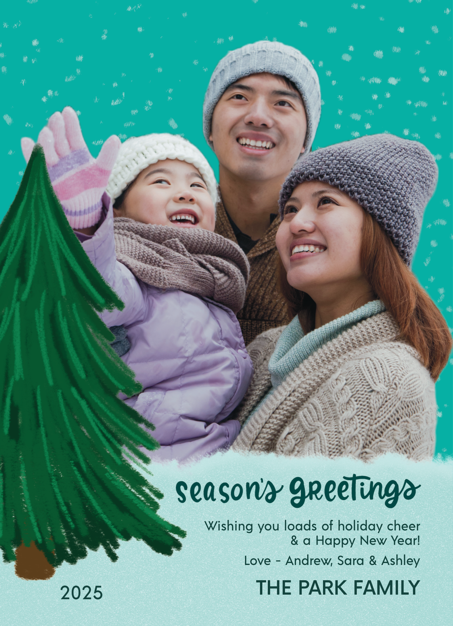 Season's Greetings Trees