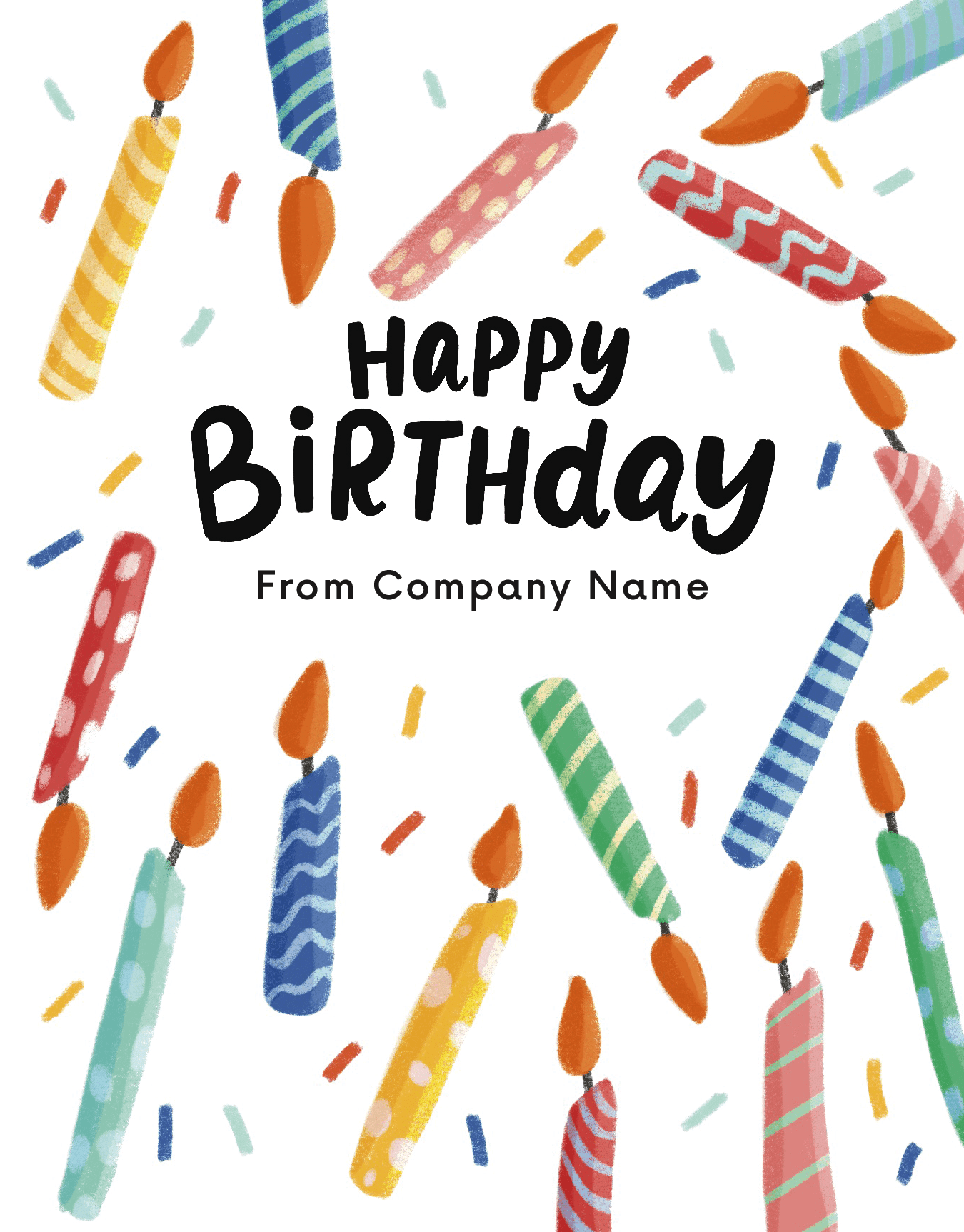 Professional Birthday Candles