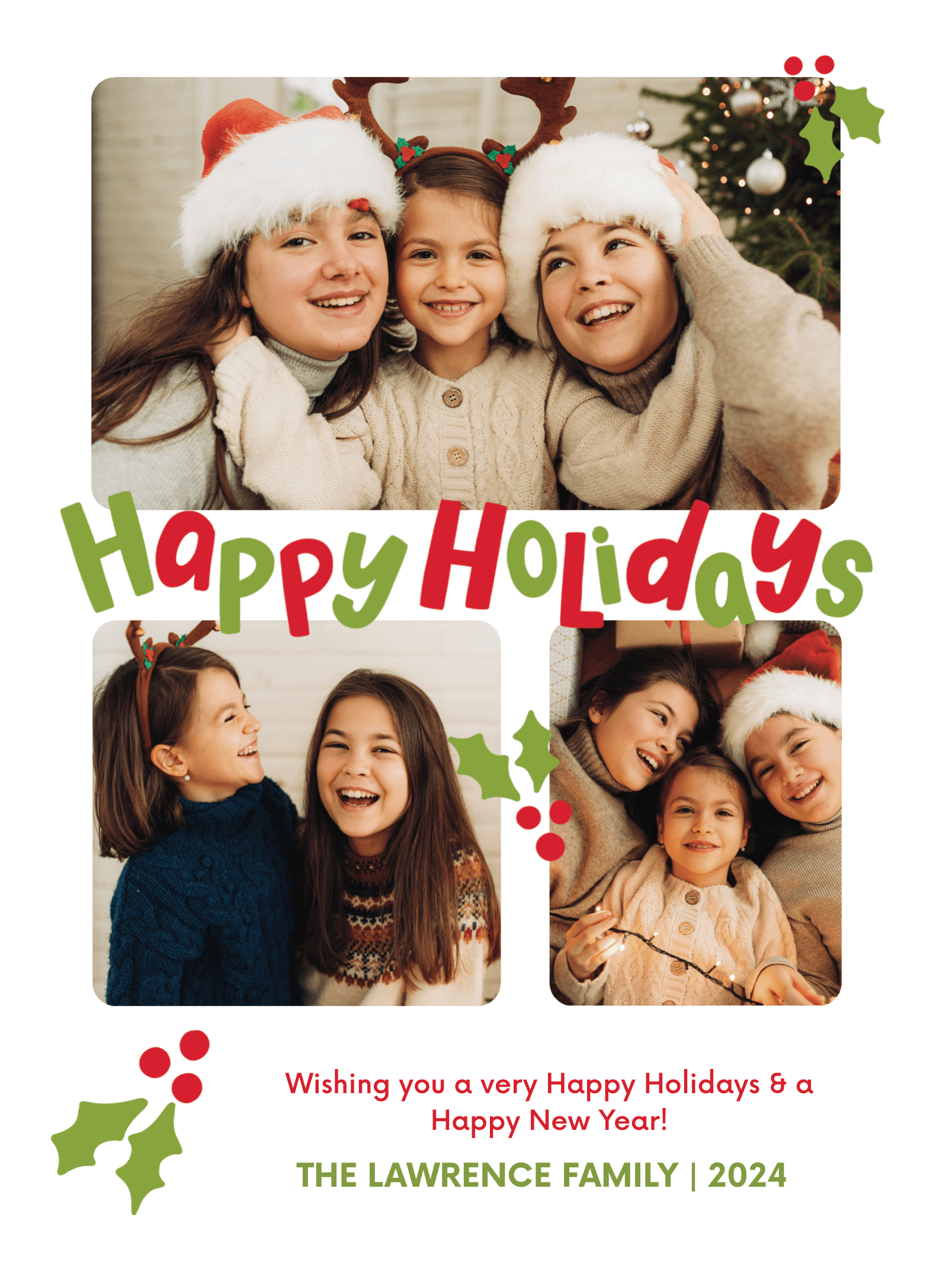 Happy Holidays Multi