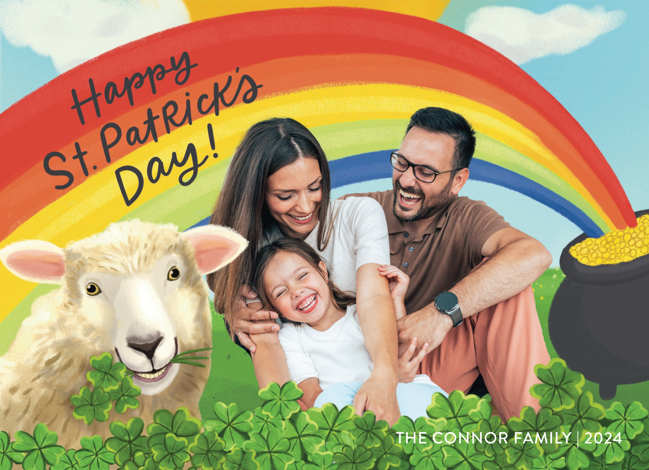 St. Patrick's Day Sheep