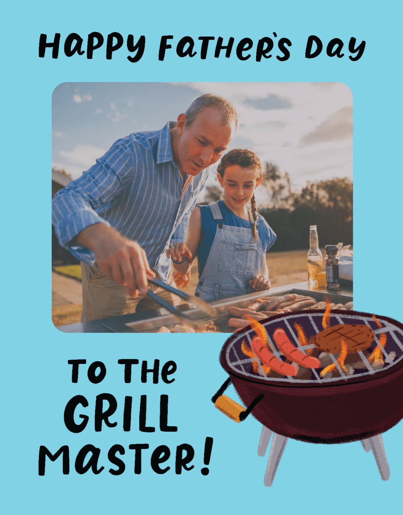 Grill Master Father's Day 