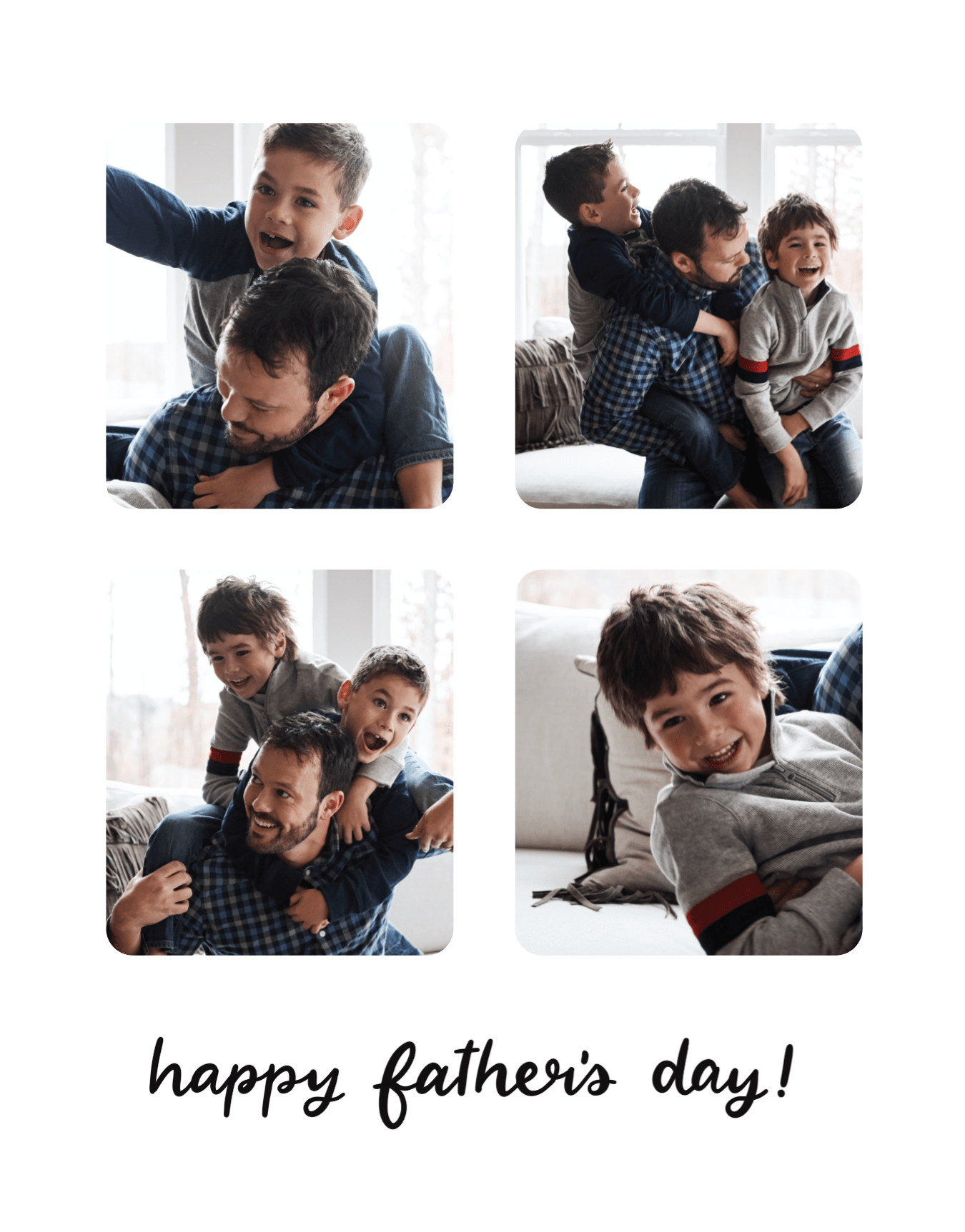 4 Photo Father's Day
