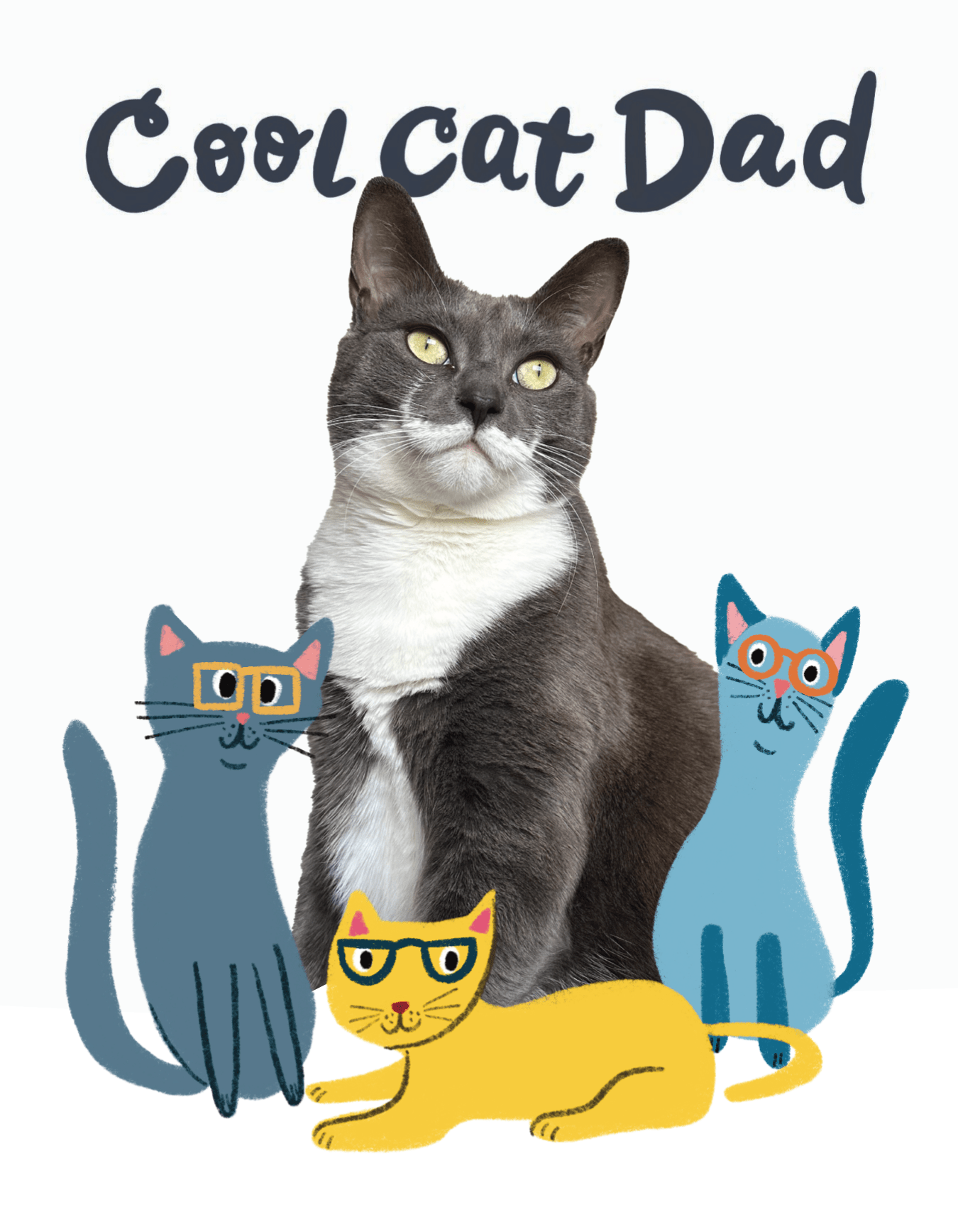 Cut Out Cat Dad