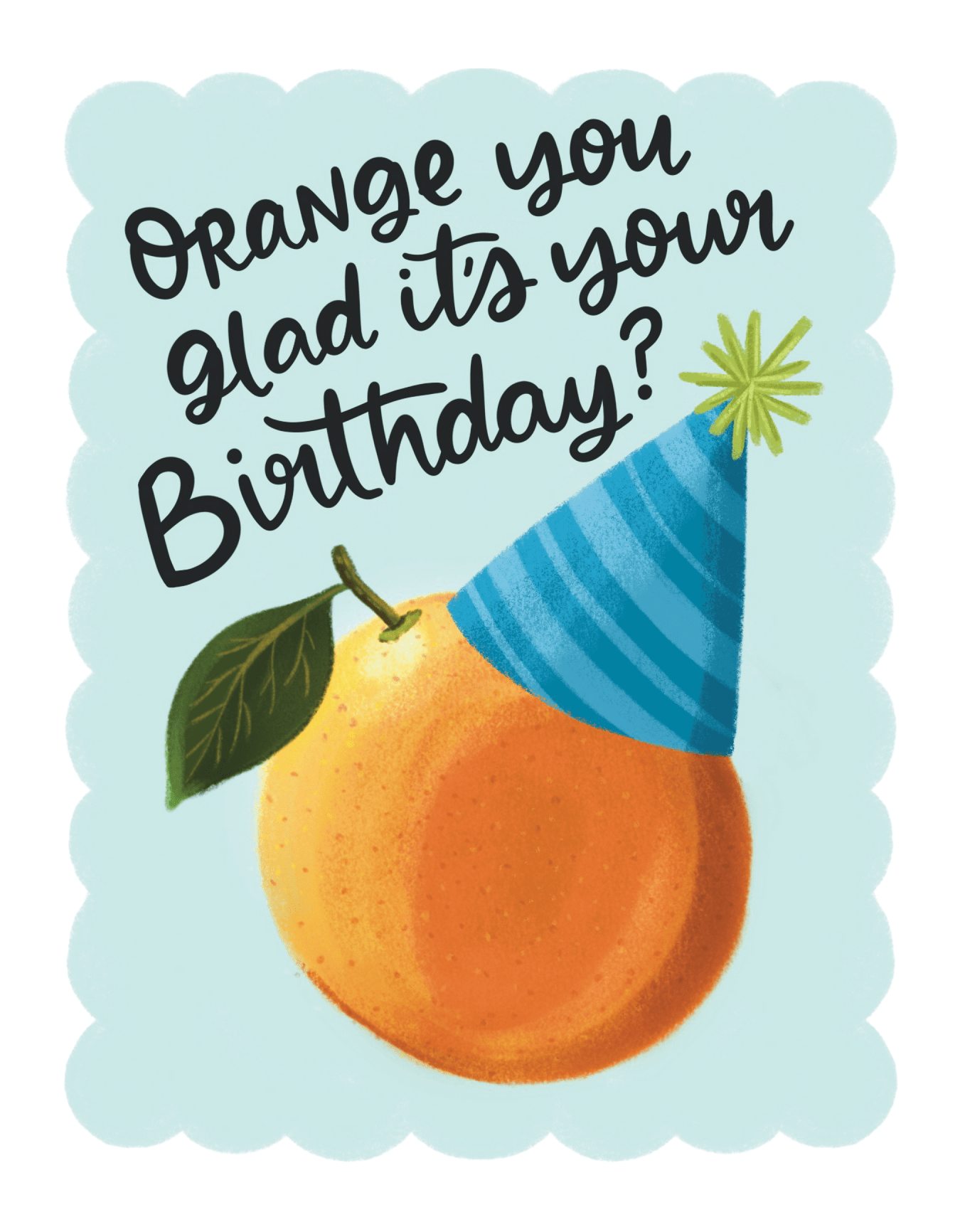 Birthday Orange