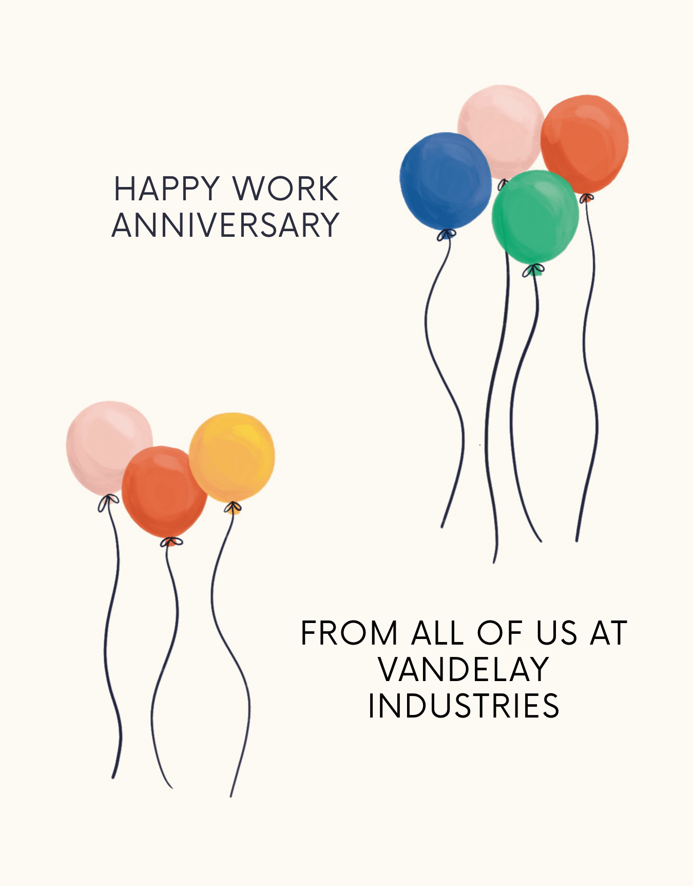 Business Balloons Anniversary