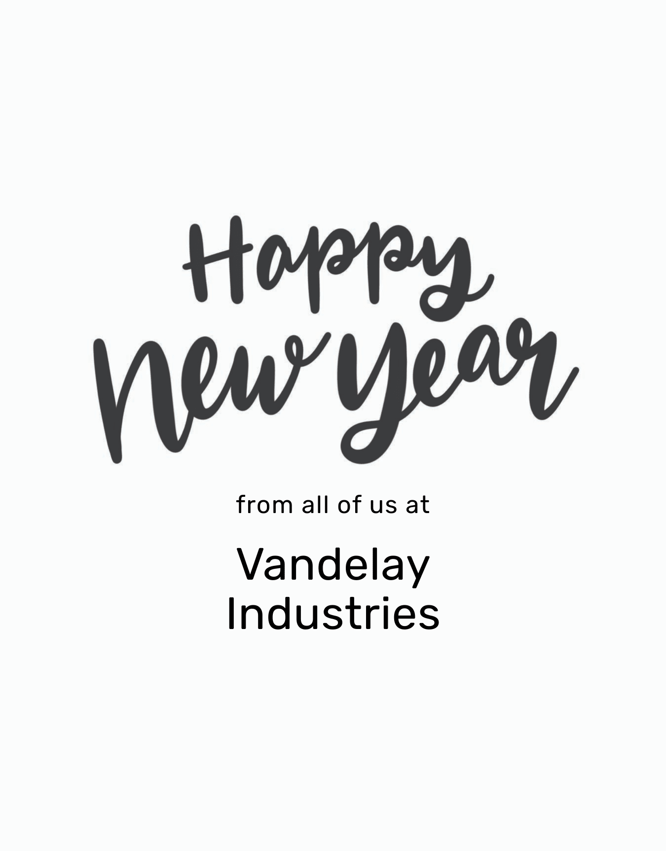New Year Black