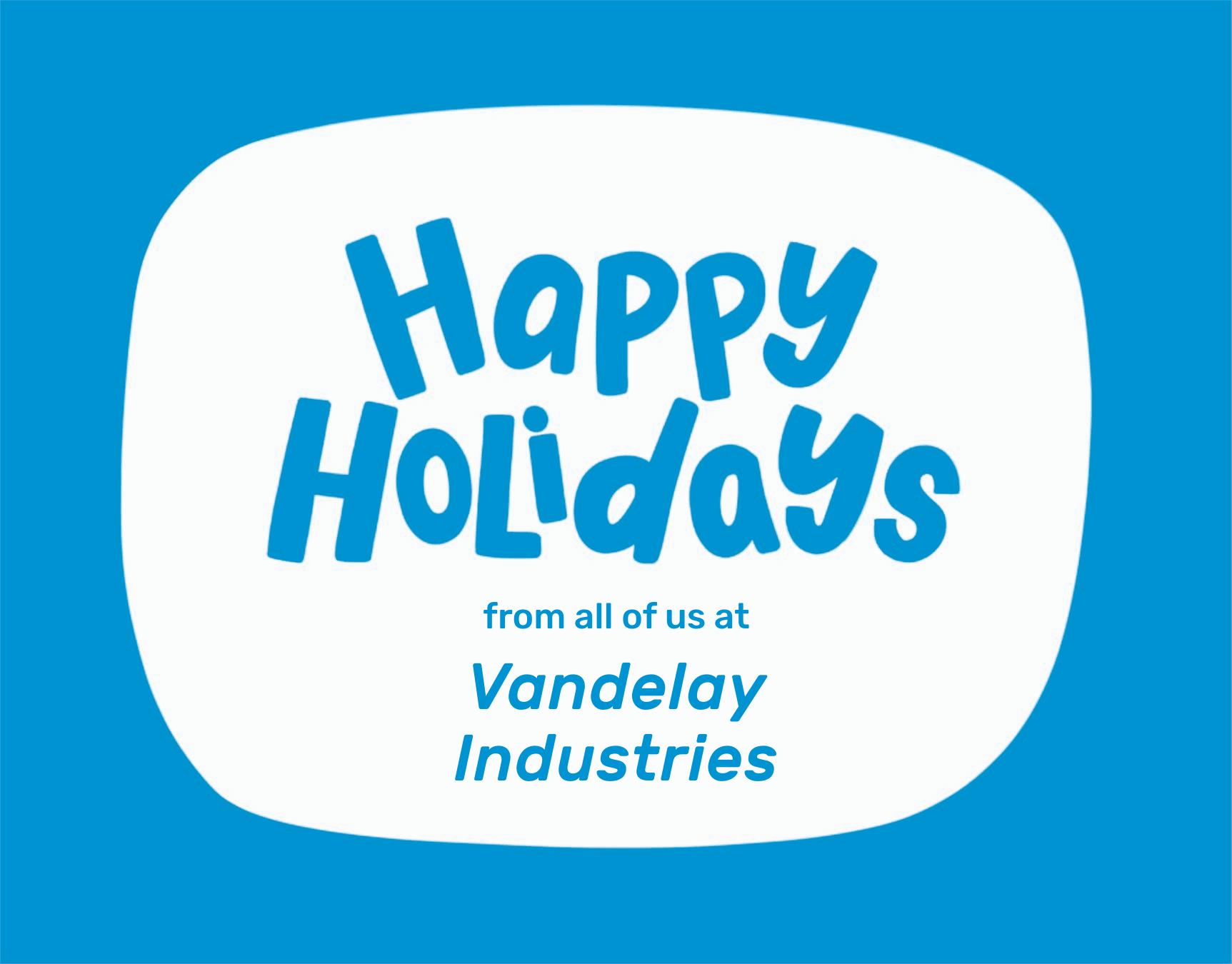 Business Holiday Blue
