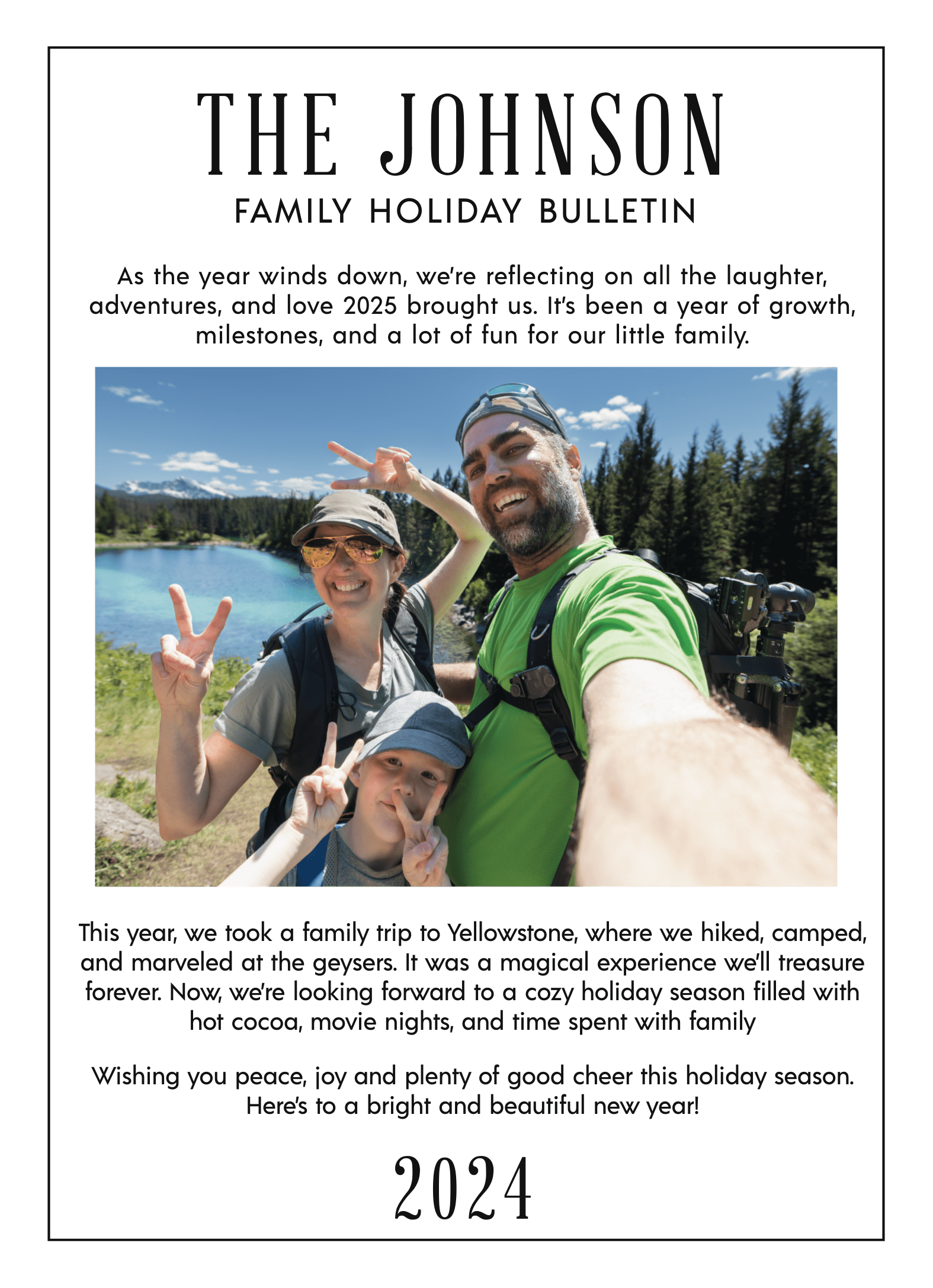 Holiday Bulletin 1 Photo
