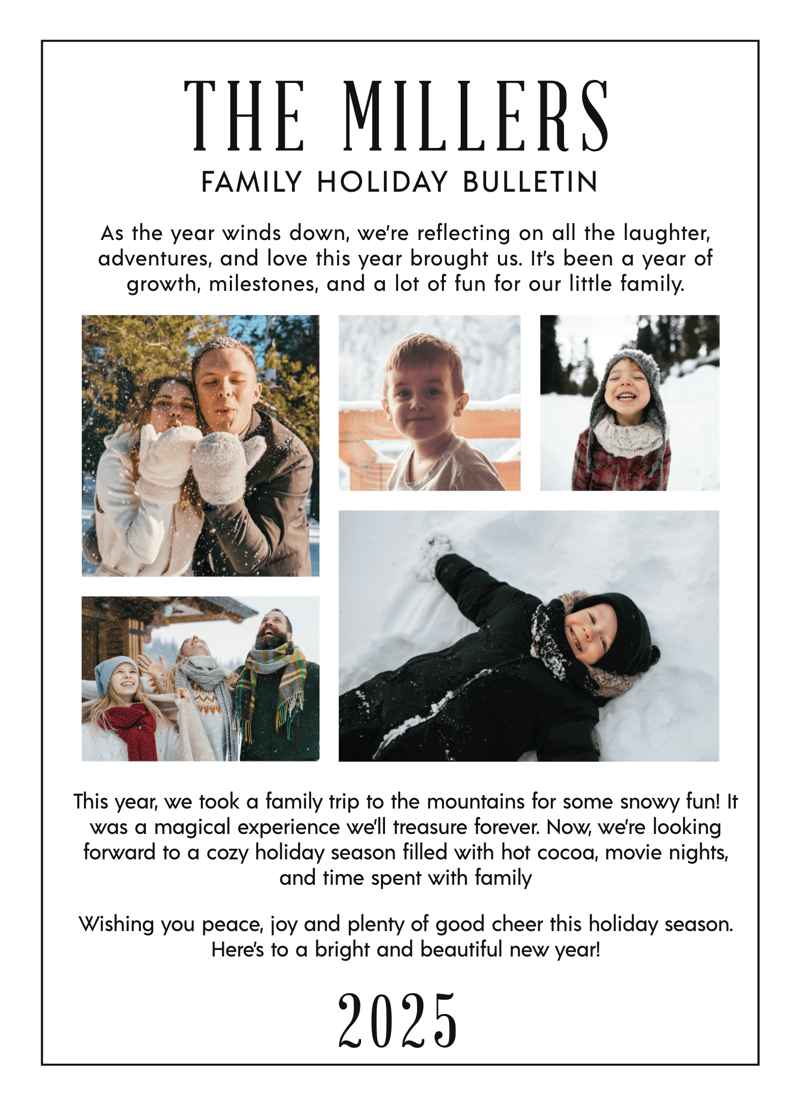 Holiday Bulletin 5 Photo