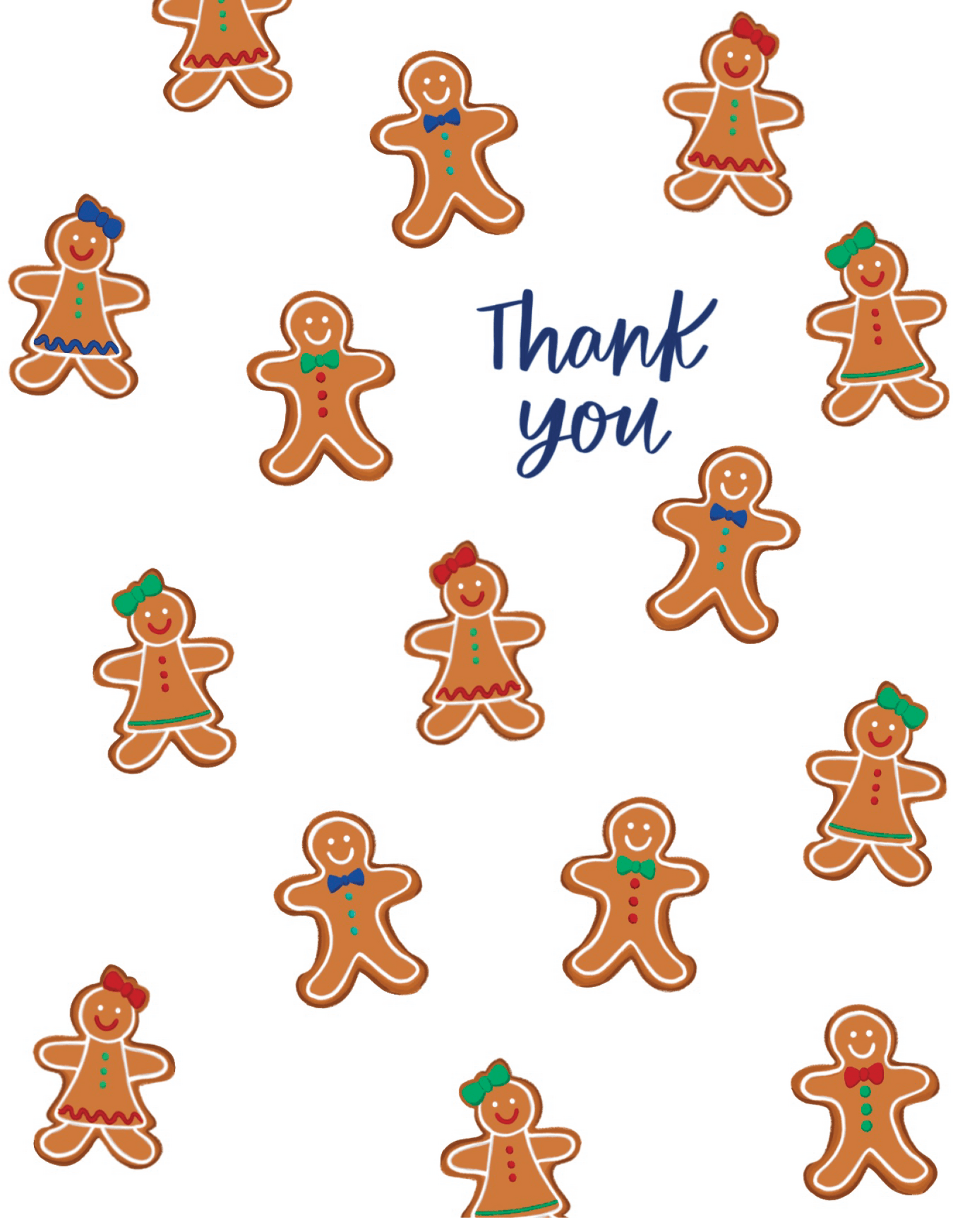 Gingerbread Thank You