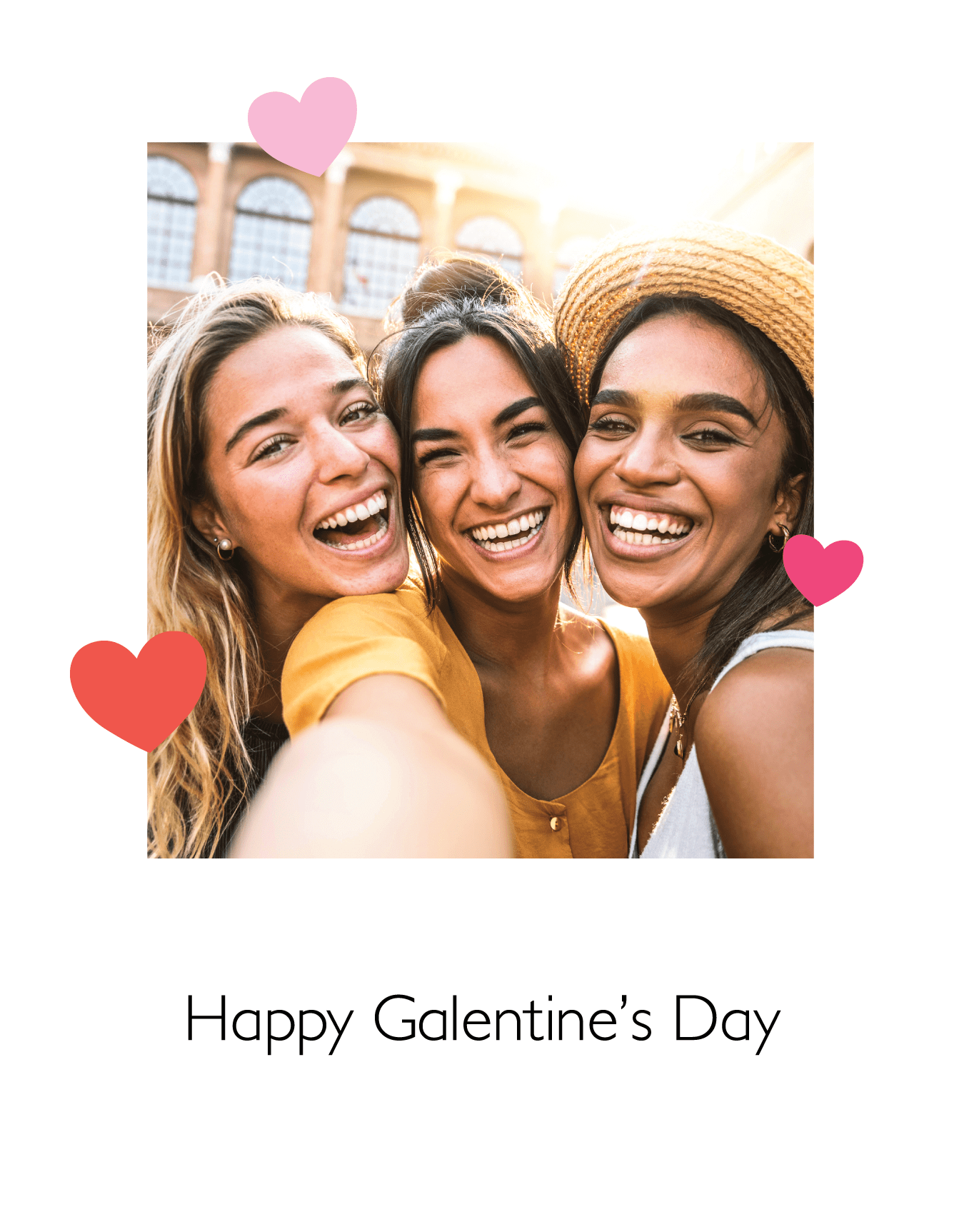 Galentine's Day Simple Photo