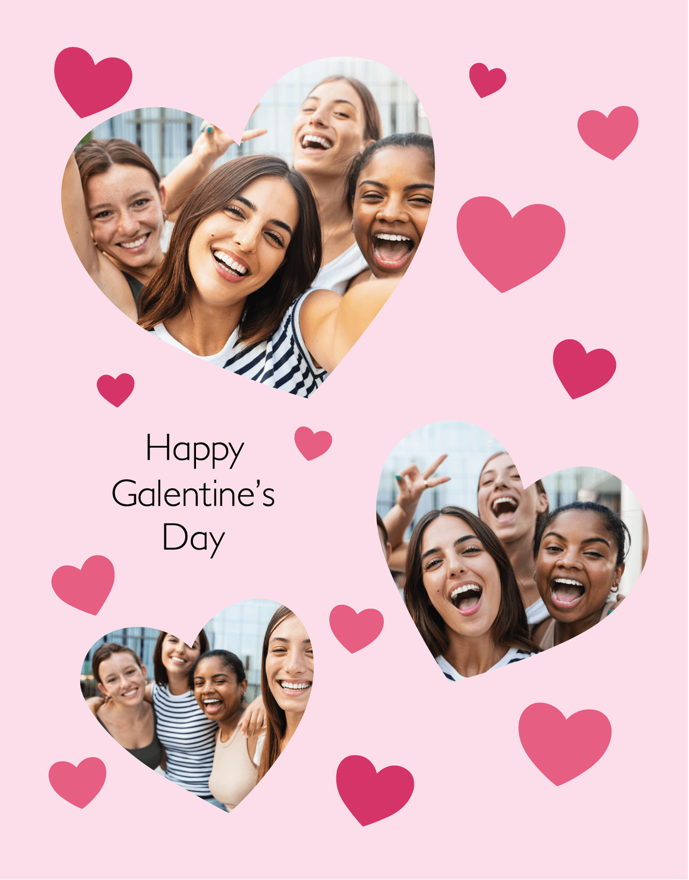3 Photo Galentine's Day