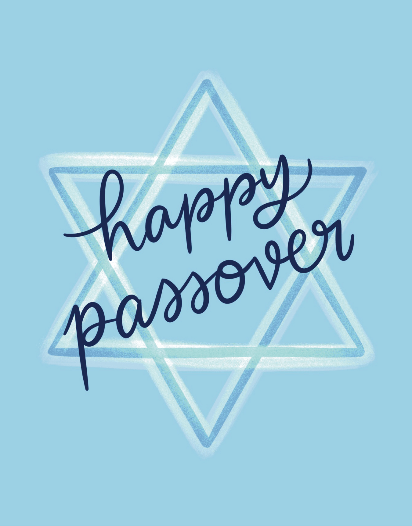 Simple Star Of David Passover