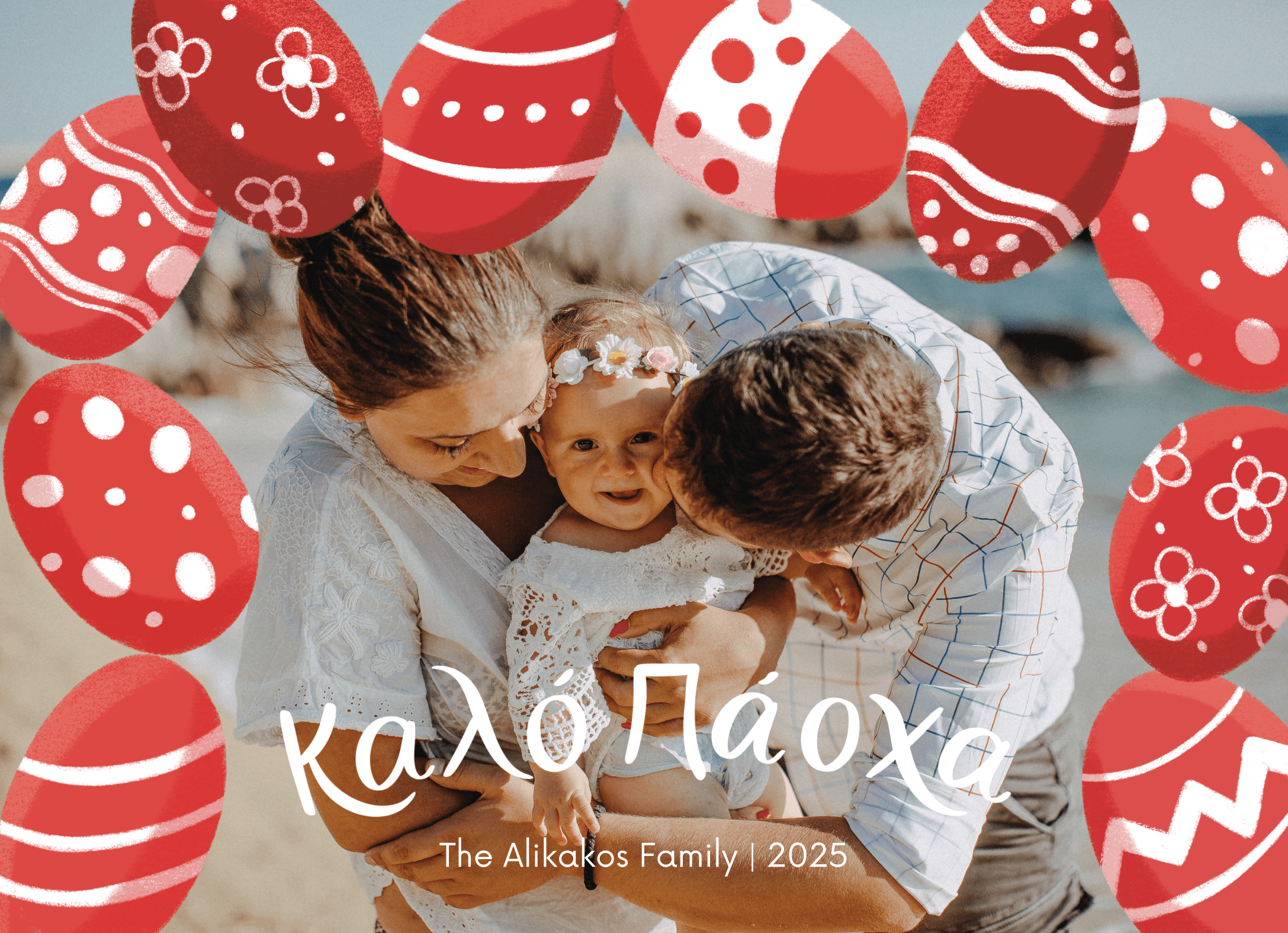 Red Eggs Greek Easter