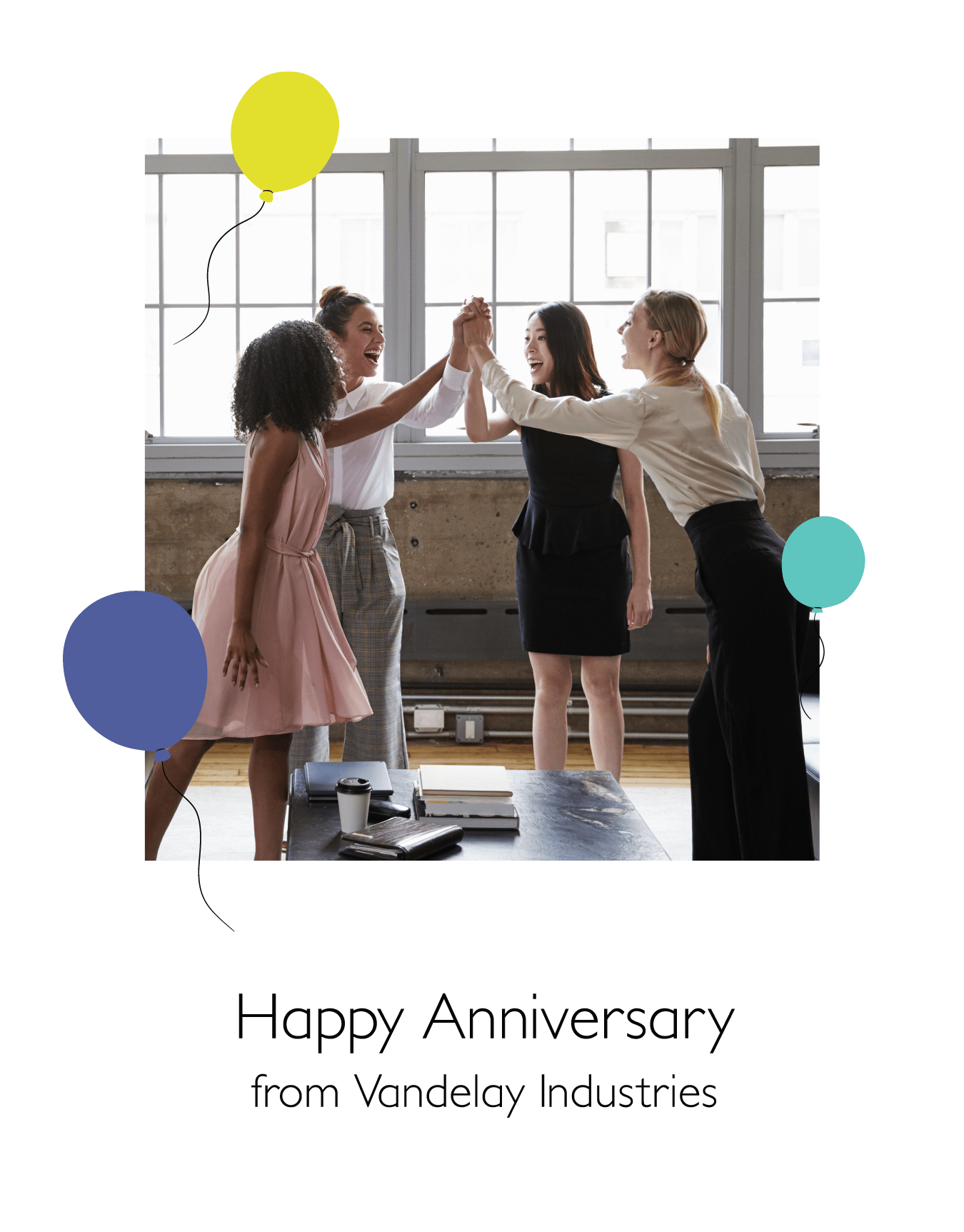 Business Anniversary Balloons