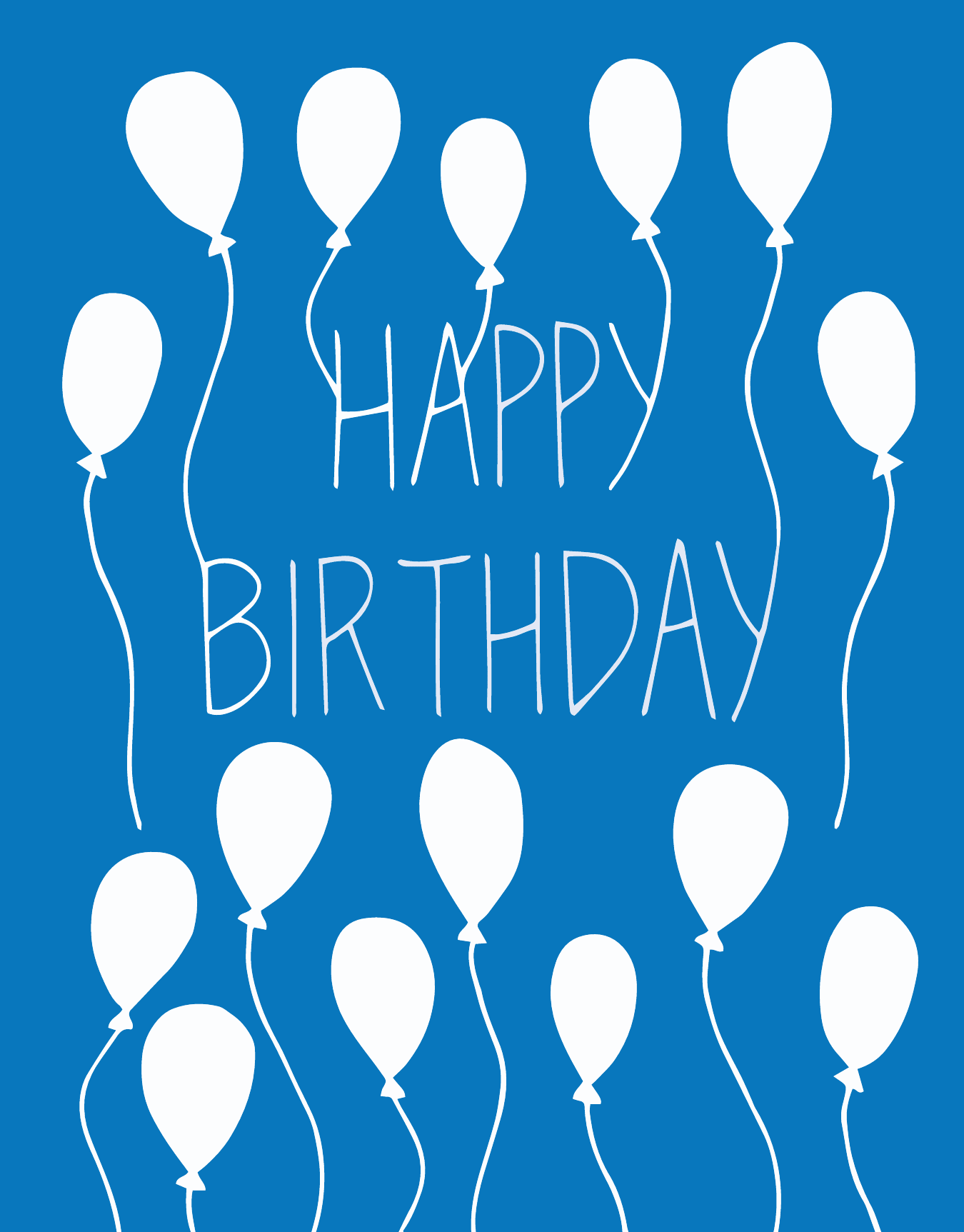 Happy Birthday Balloons