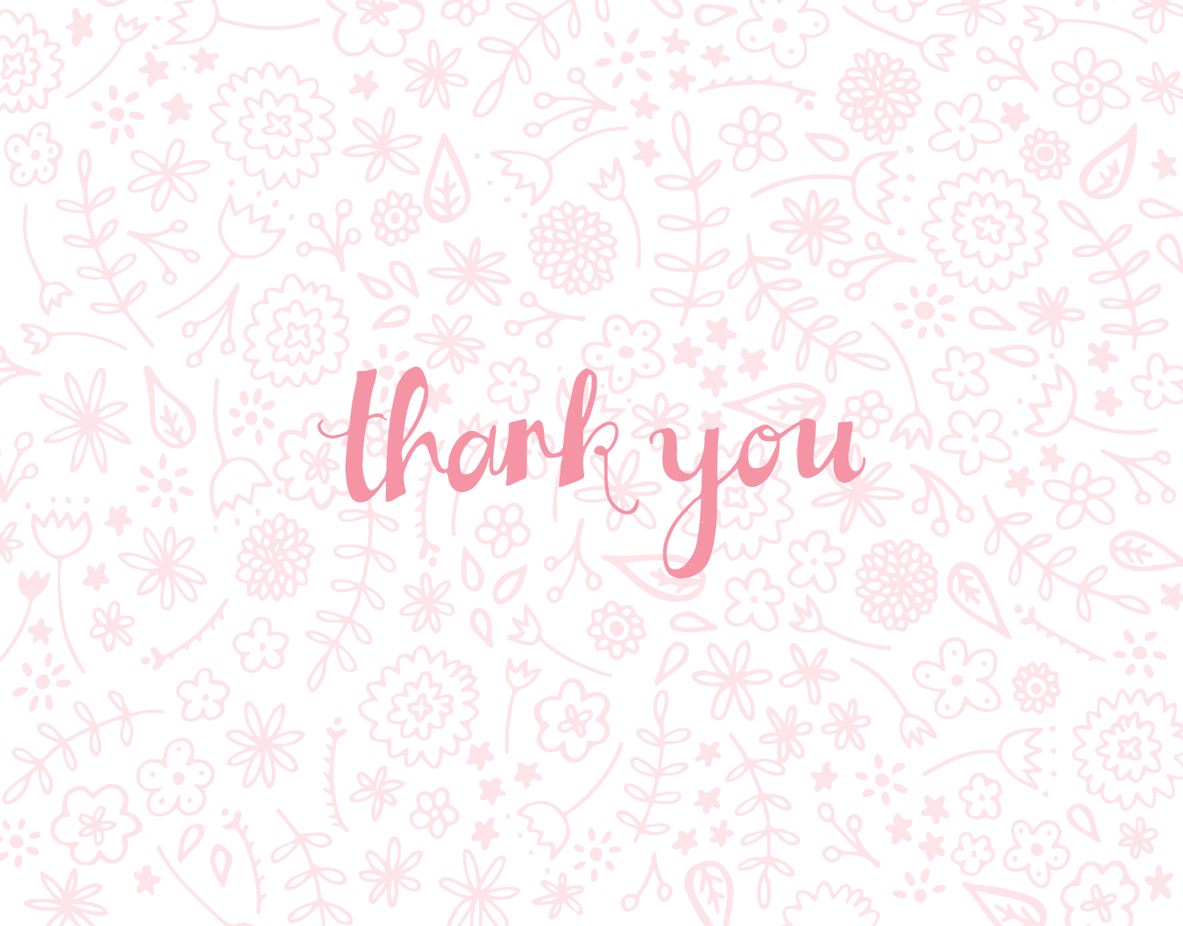 Floral Thanks