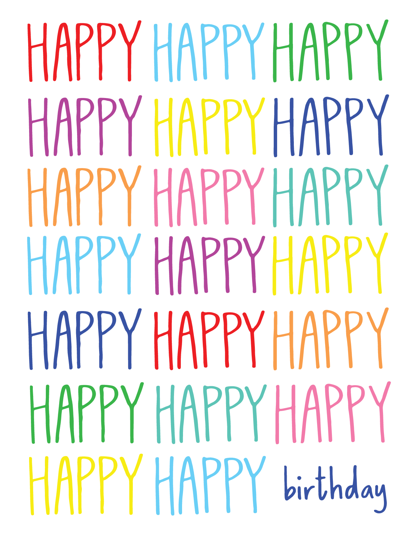 Happy Happy Birthday