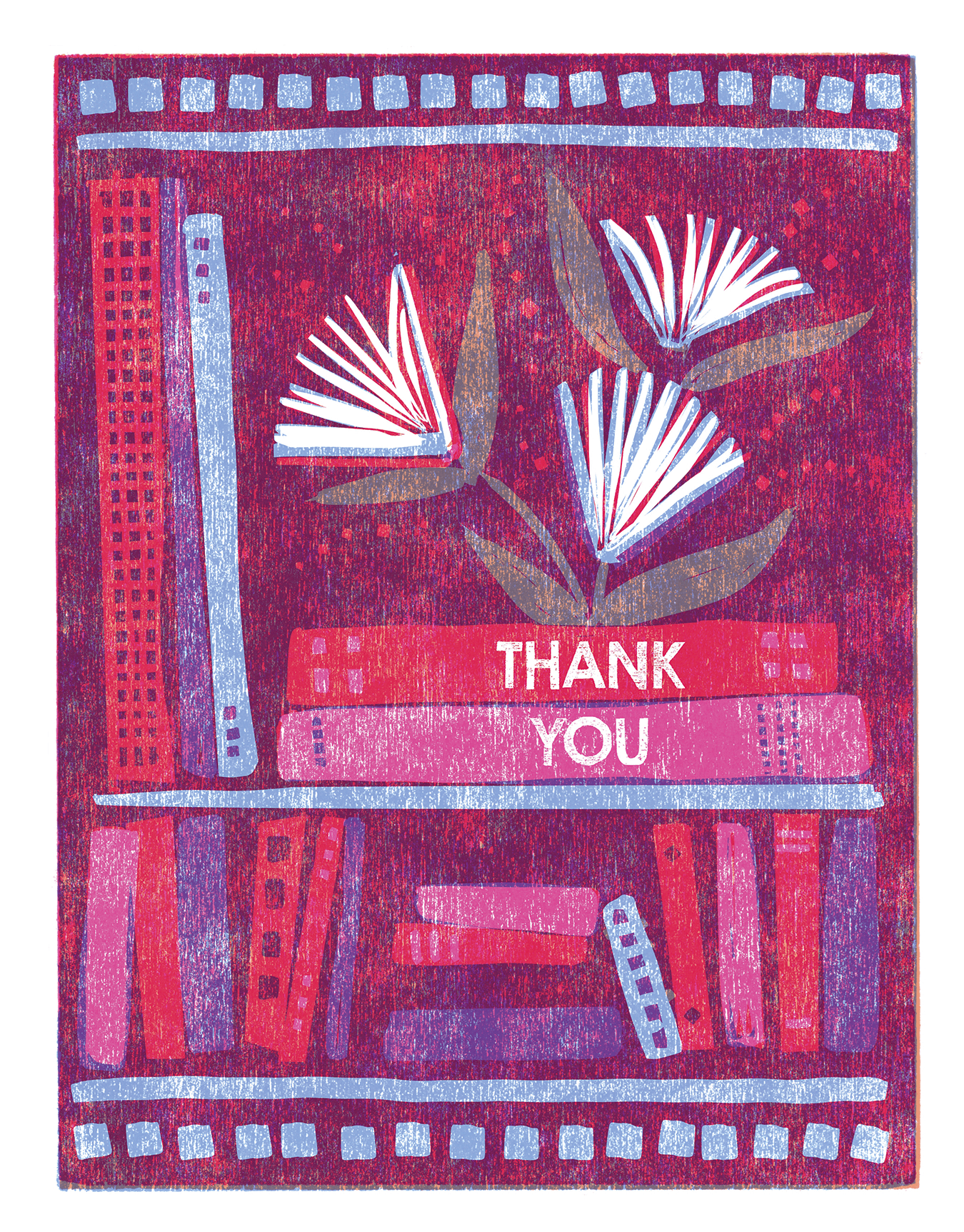 Thank You Book Flowers
