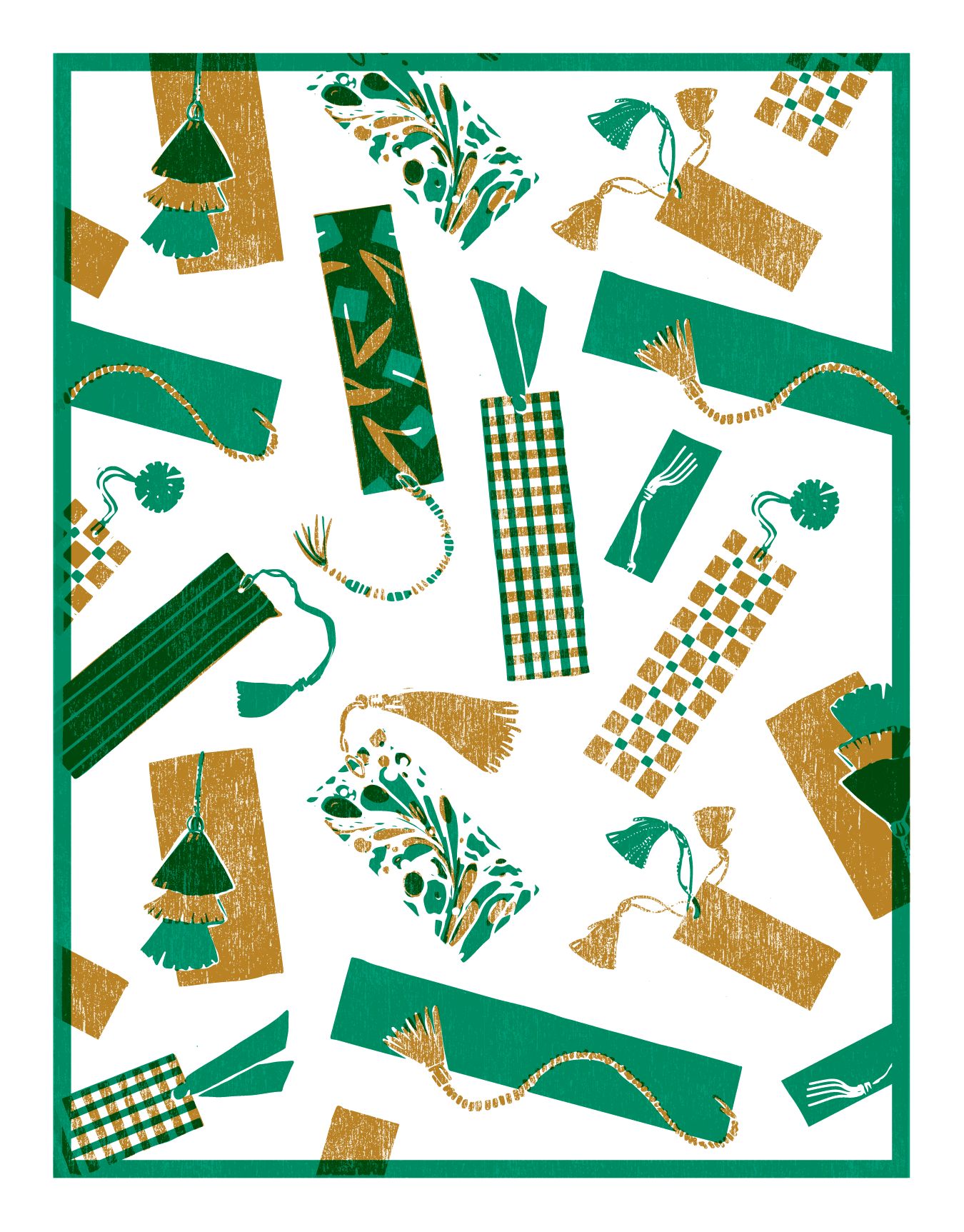Bookmarks Green