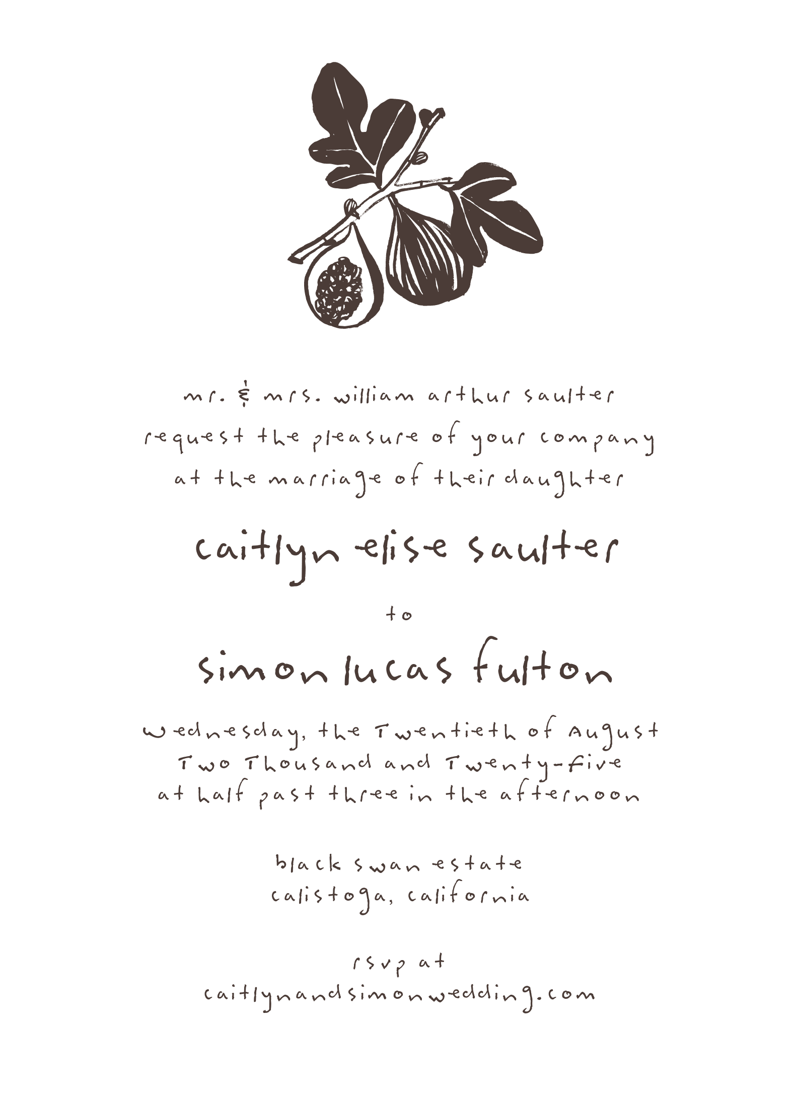 Figs Invitation