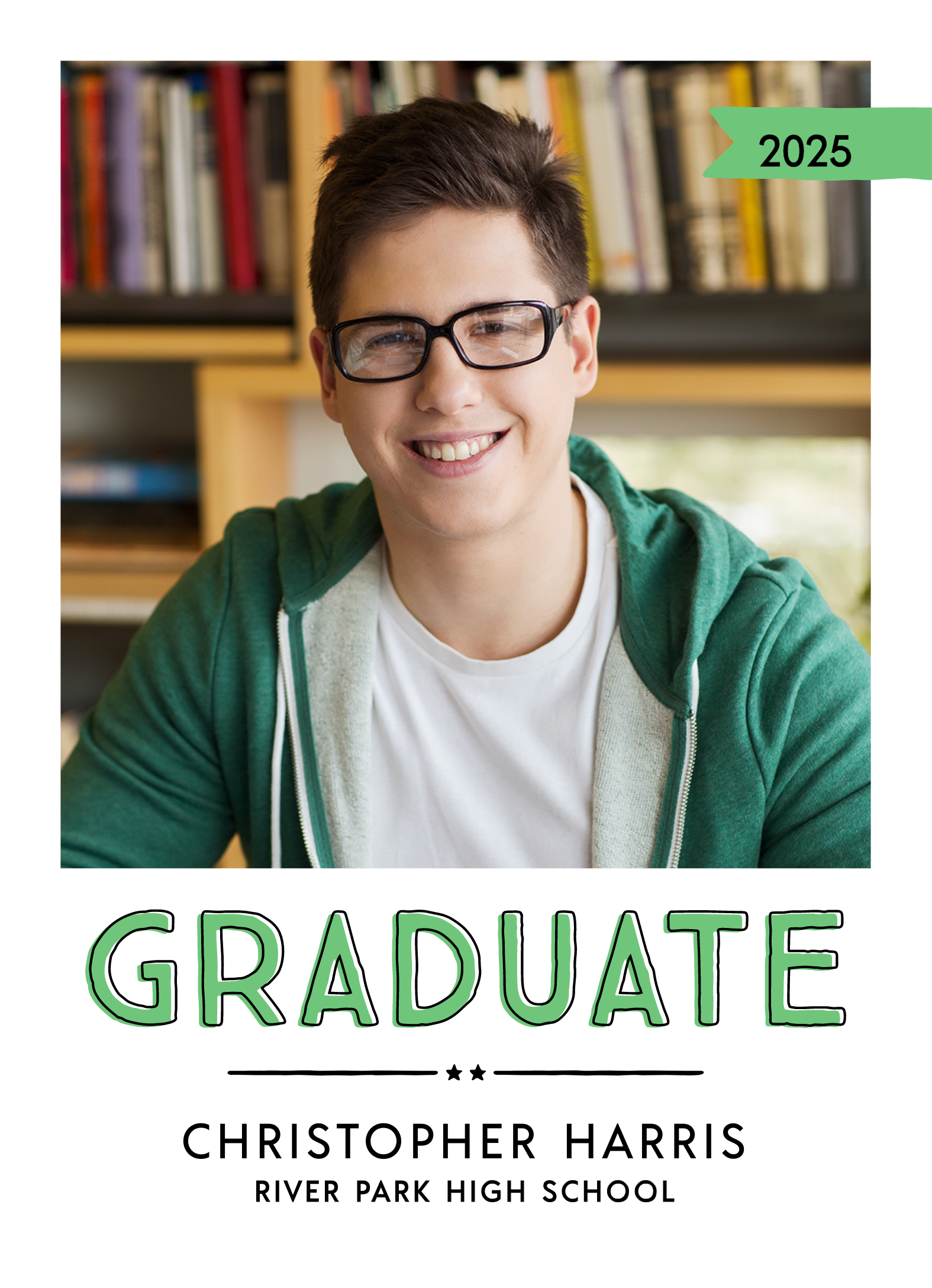 Green Accents Grad