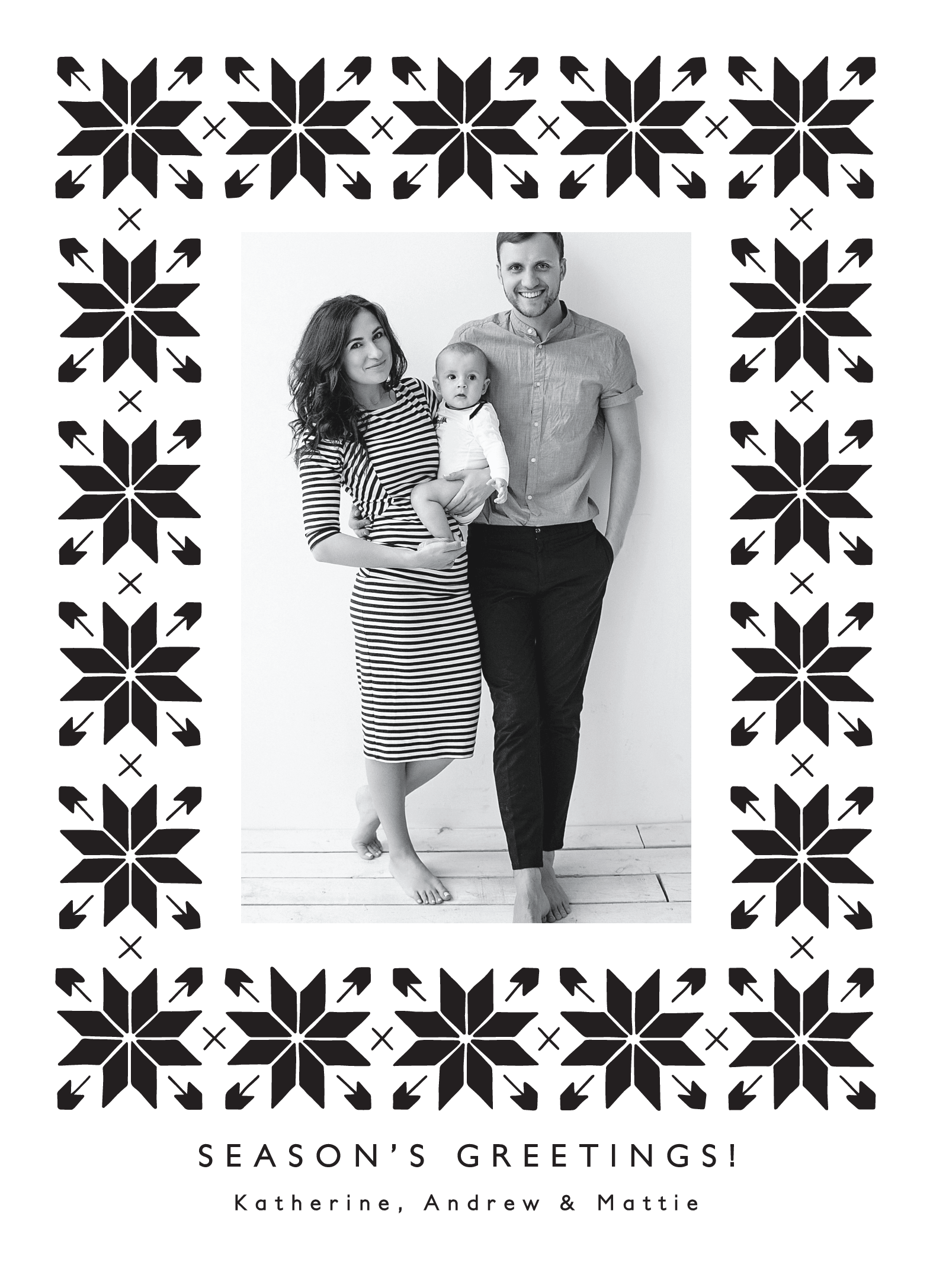 Snowflake Pattern Photo