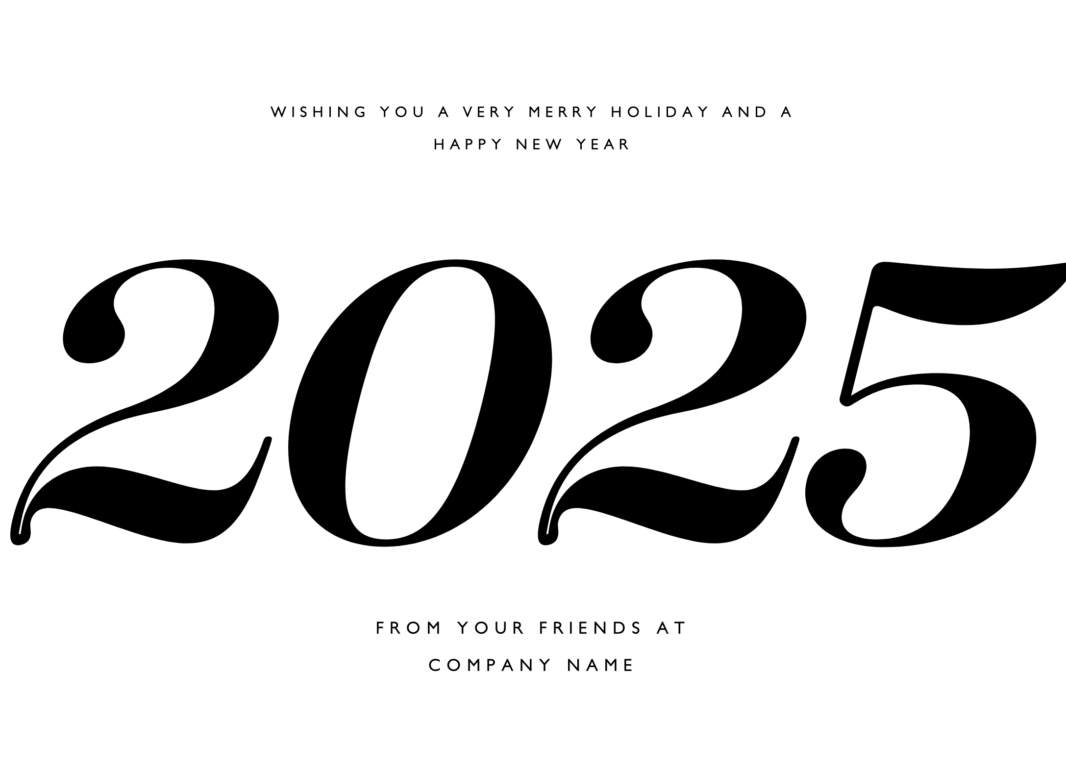 Big Type New Year