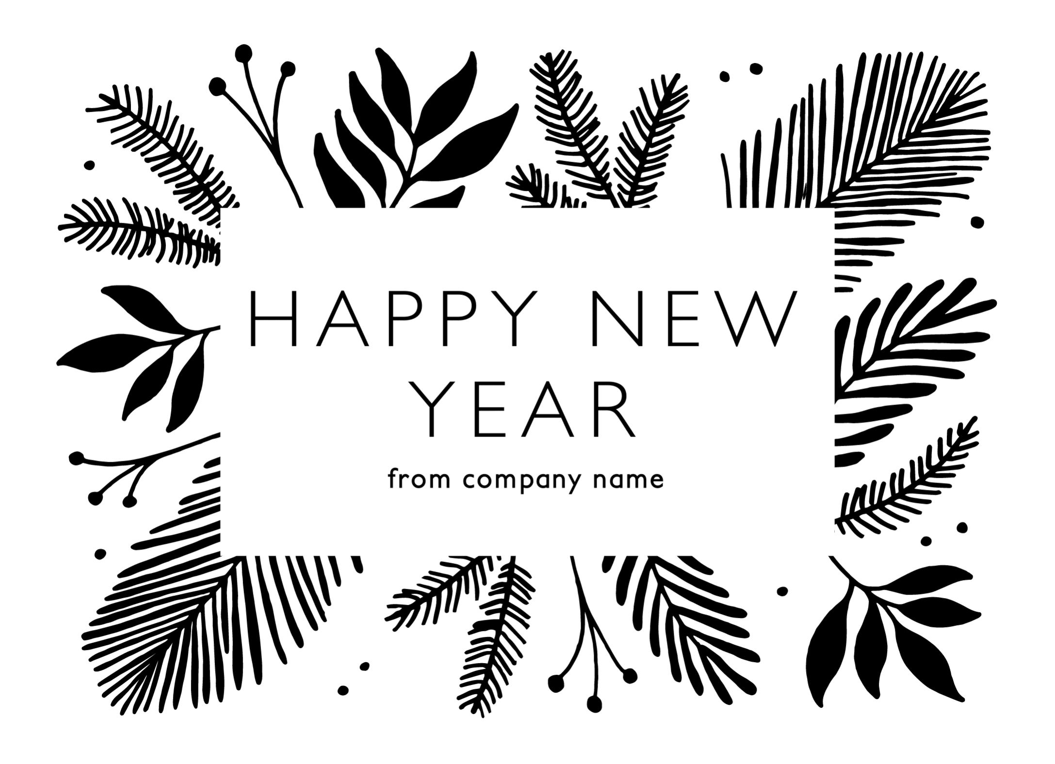Professional Florals Flat New Year