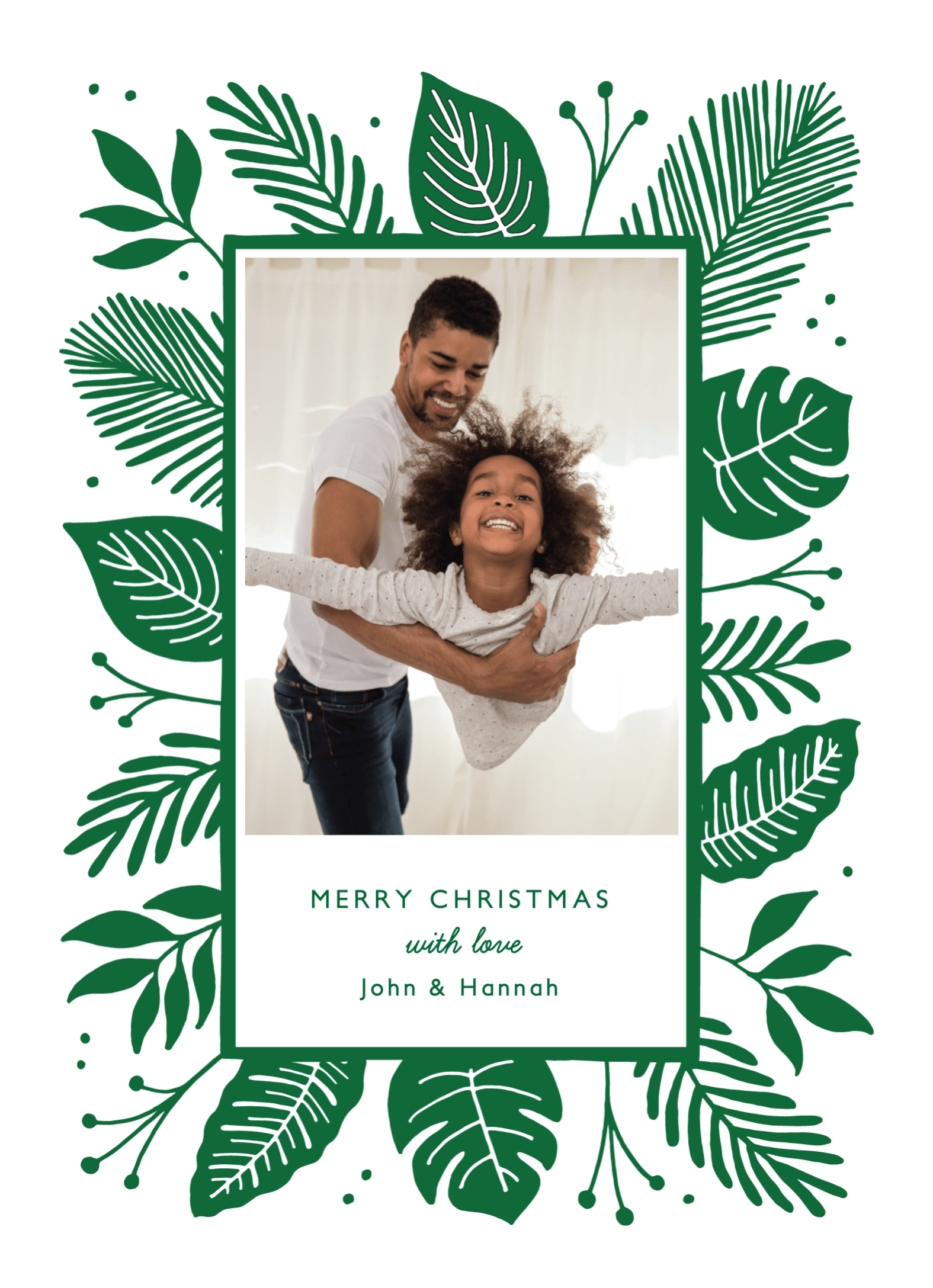 Botanical Leaf Christmas