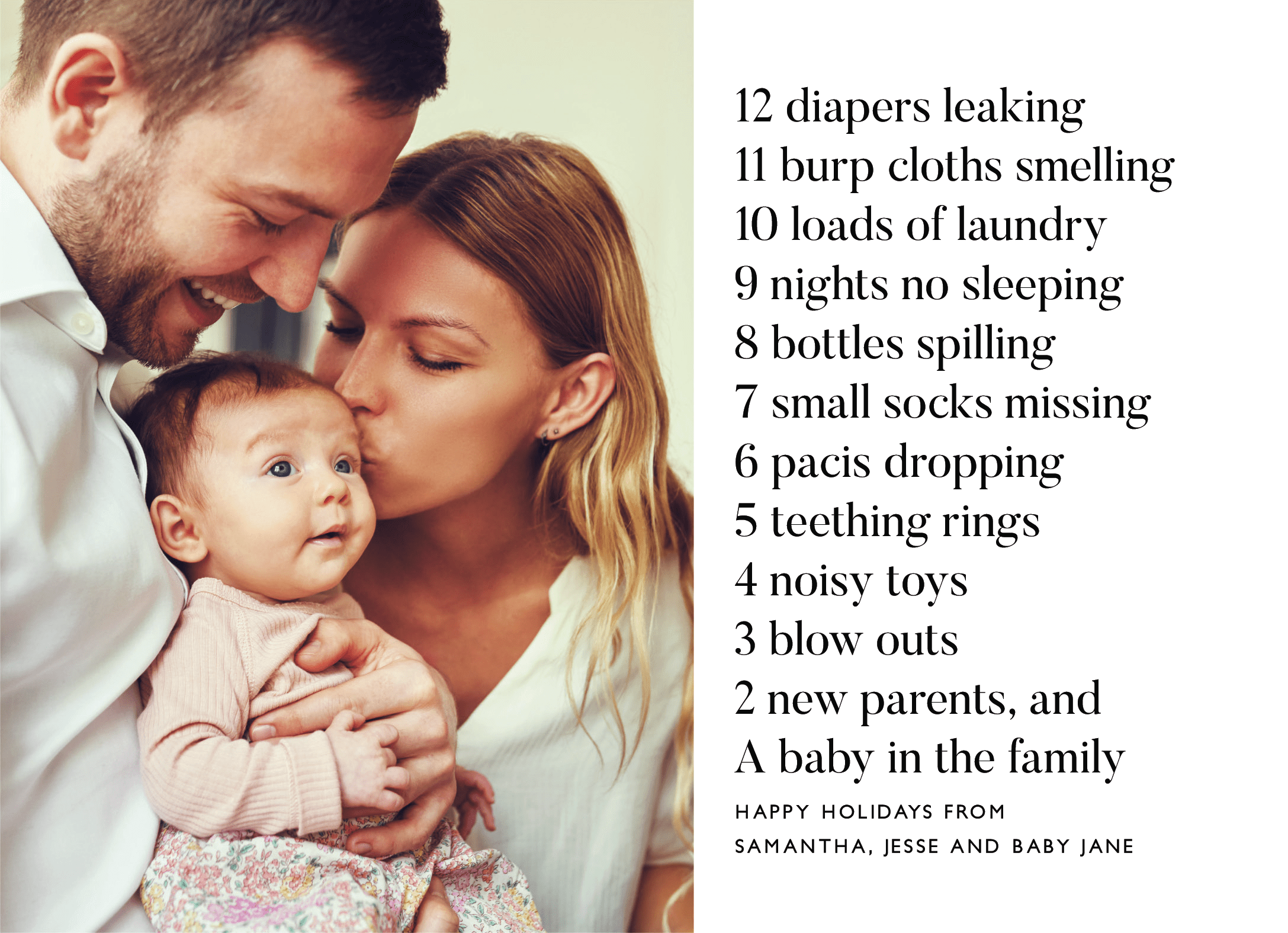 New Baby Holiday