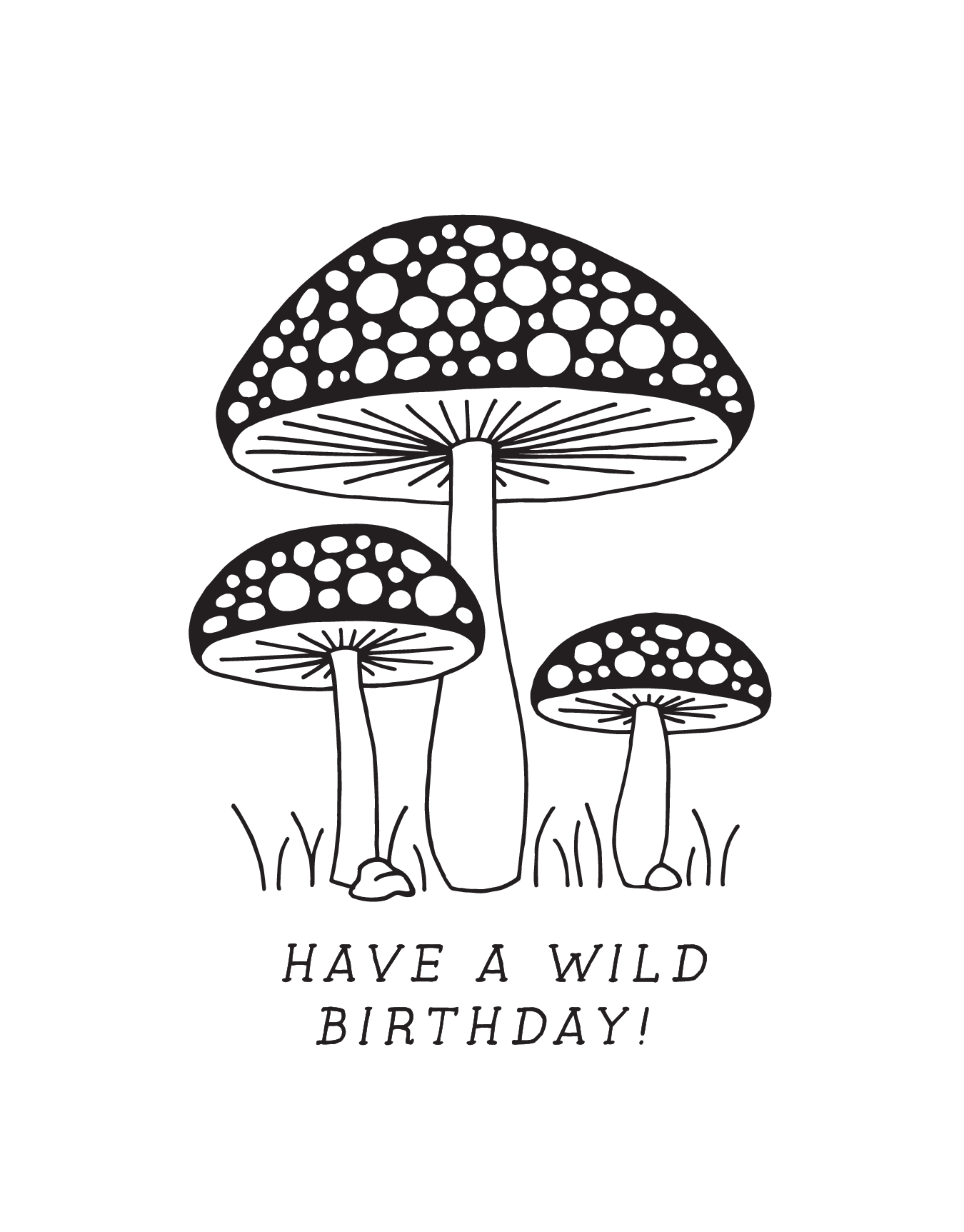 Birthday Shrooms