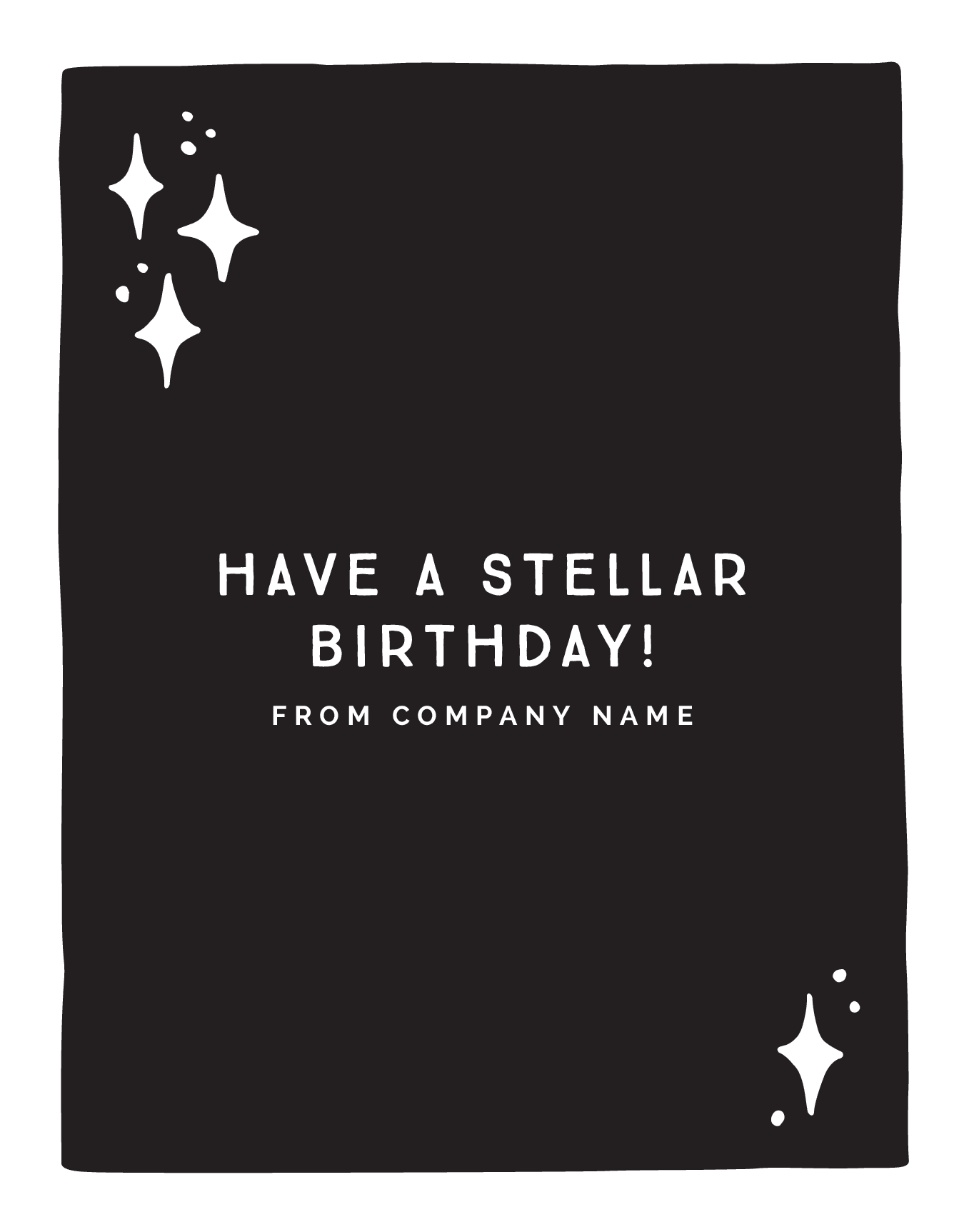Stellar Birthday